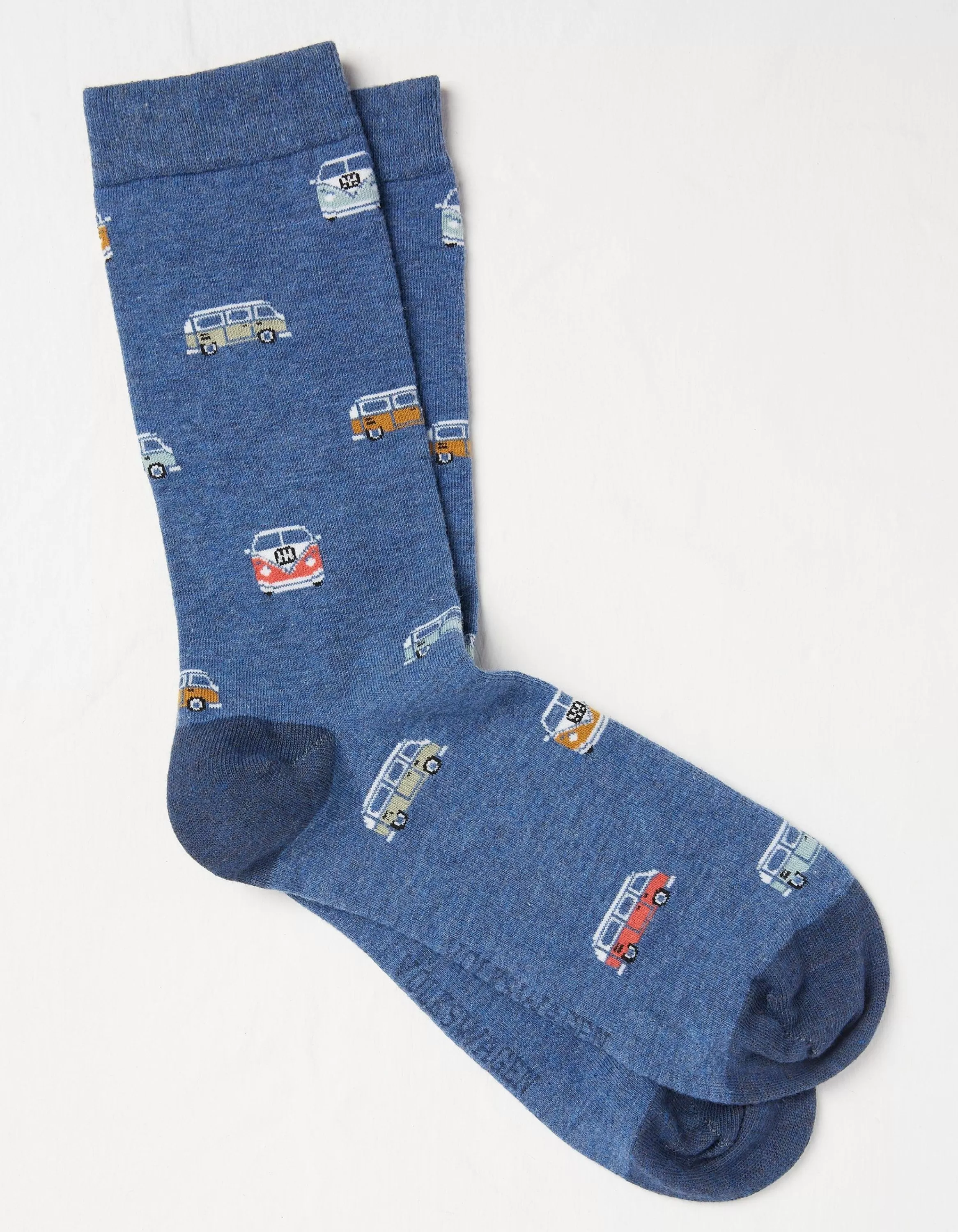 Outlet FatFace 1 Pack Vw Camper Socks Navy