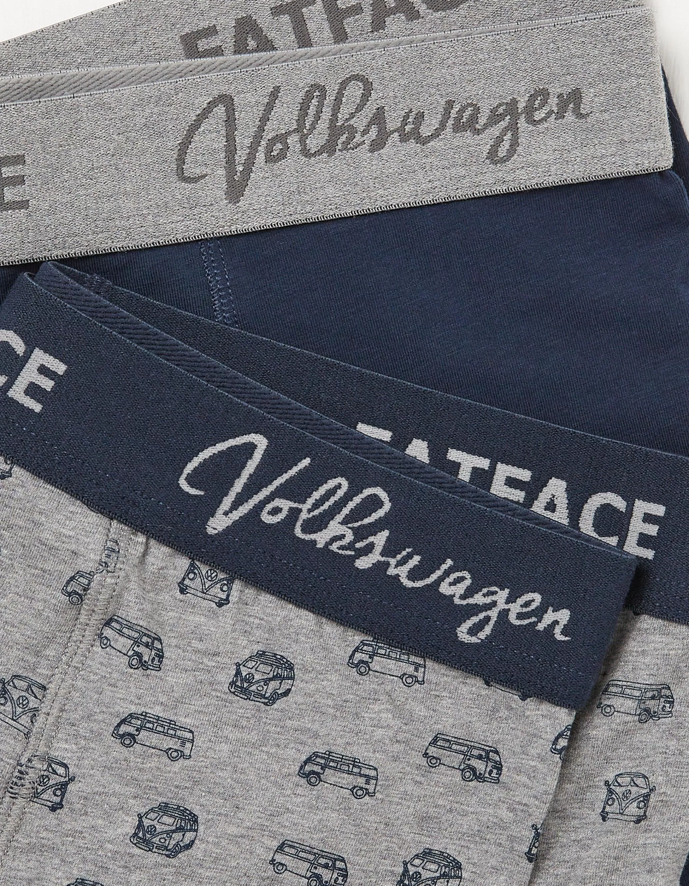 Store FatFace 2 Pack Vw Camper Boxers Grey Marl