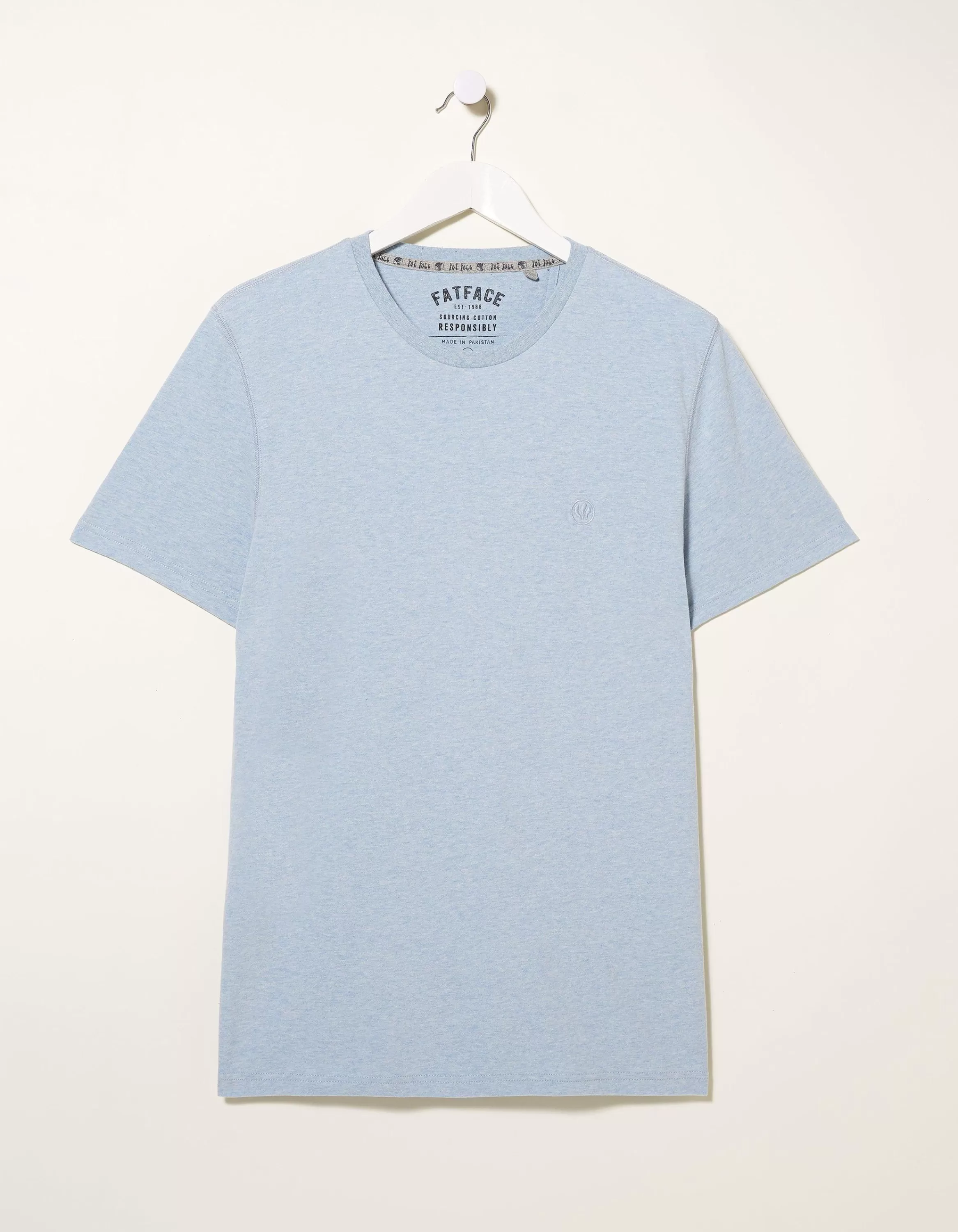 Outlet FatFace 3 Pack Cotton T-Shirts Blue