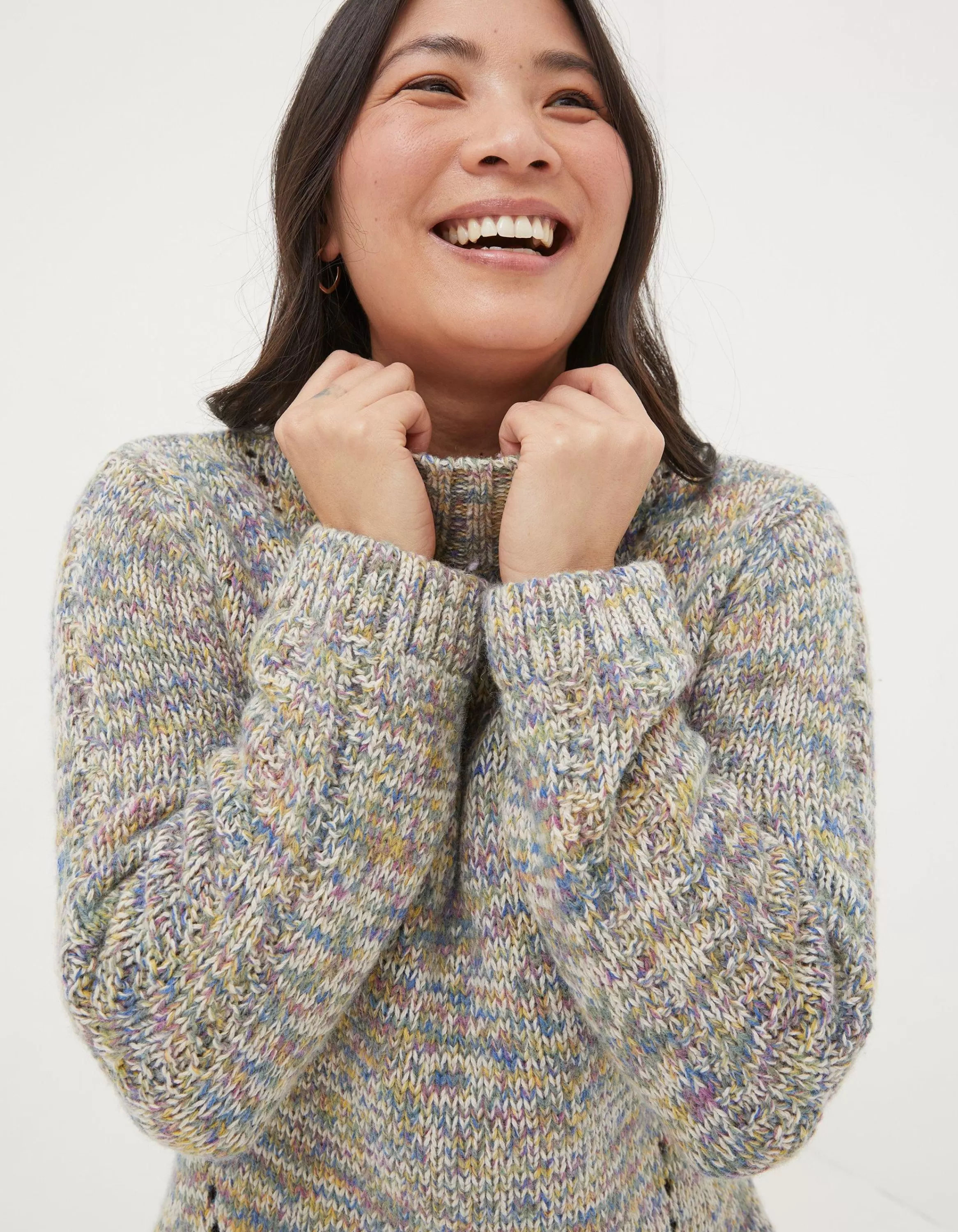 Best Sale FatFace Alexis Wildscapes Jumper Multi