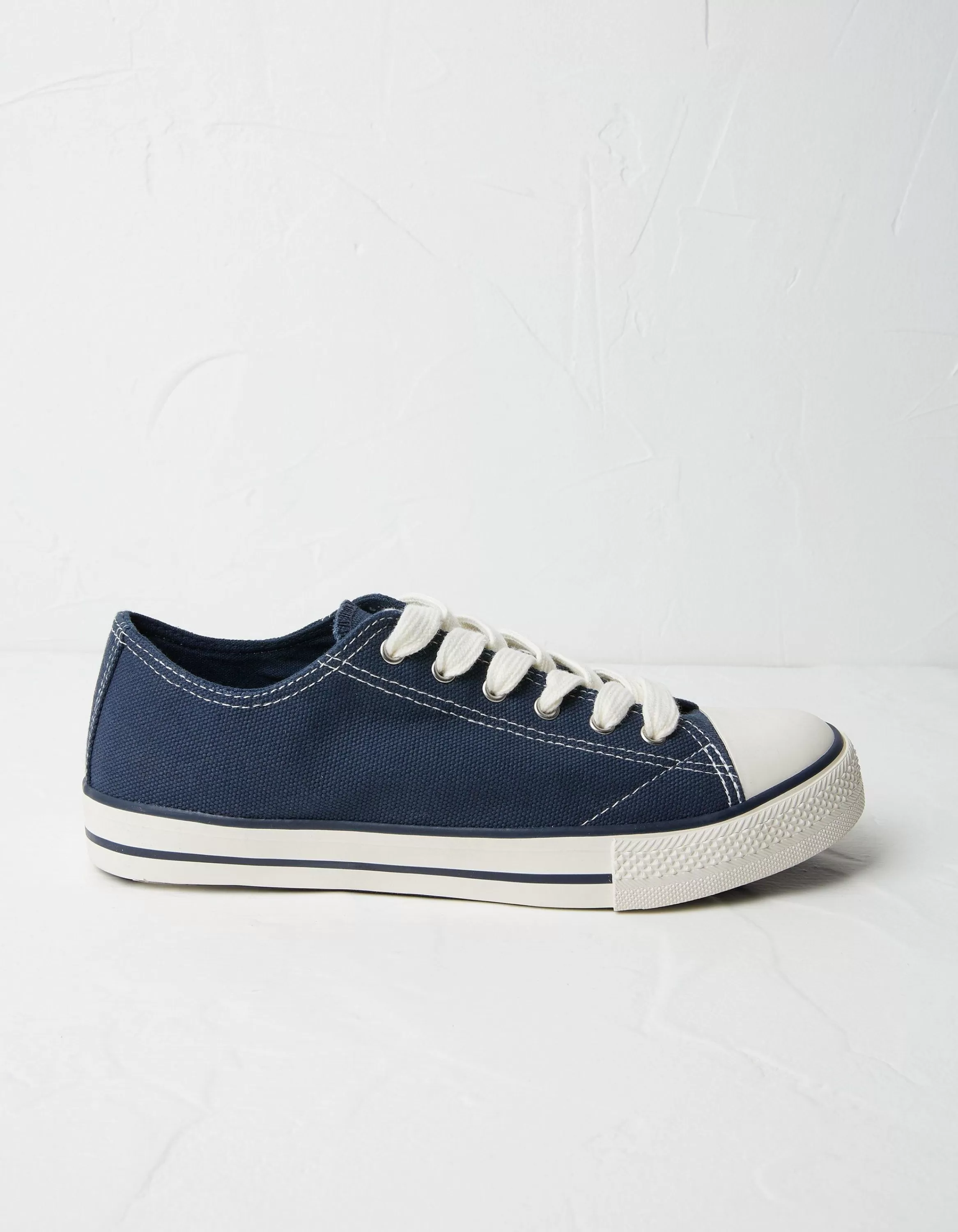 Outlet FatFace Alfie Lace Up Trainers Navy