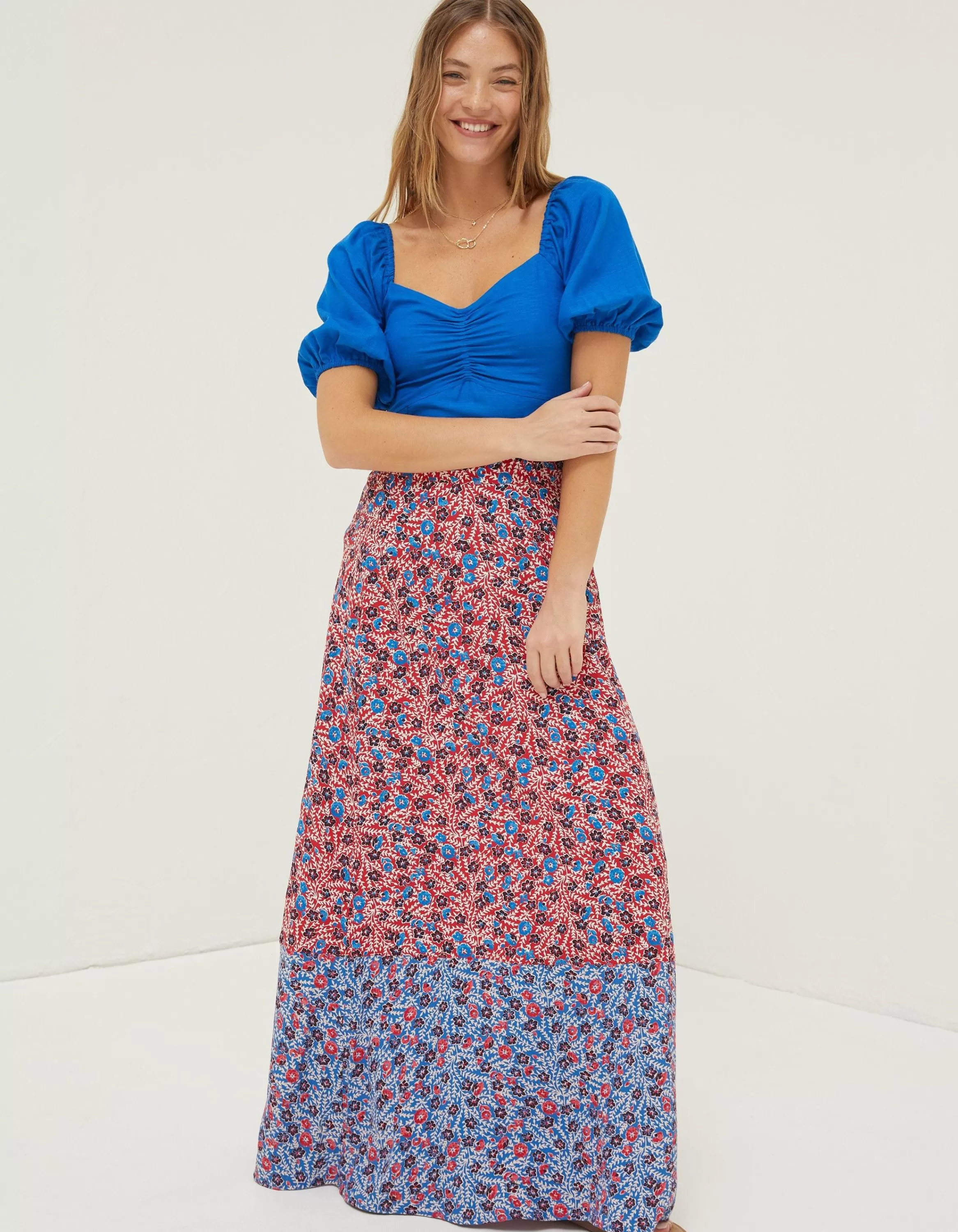 Best FatFace Alice Top Cobalt Blue