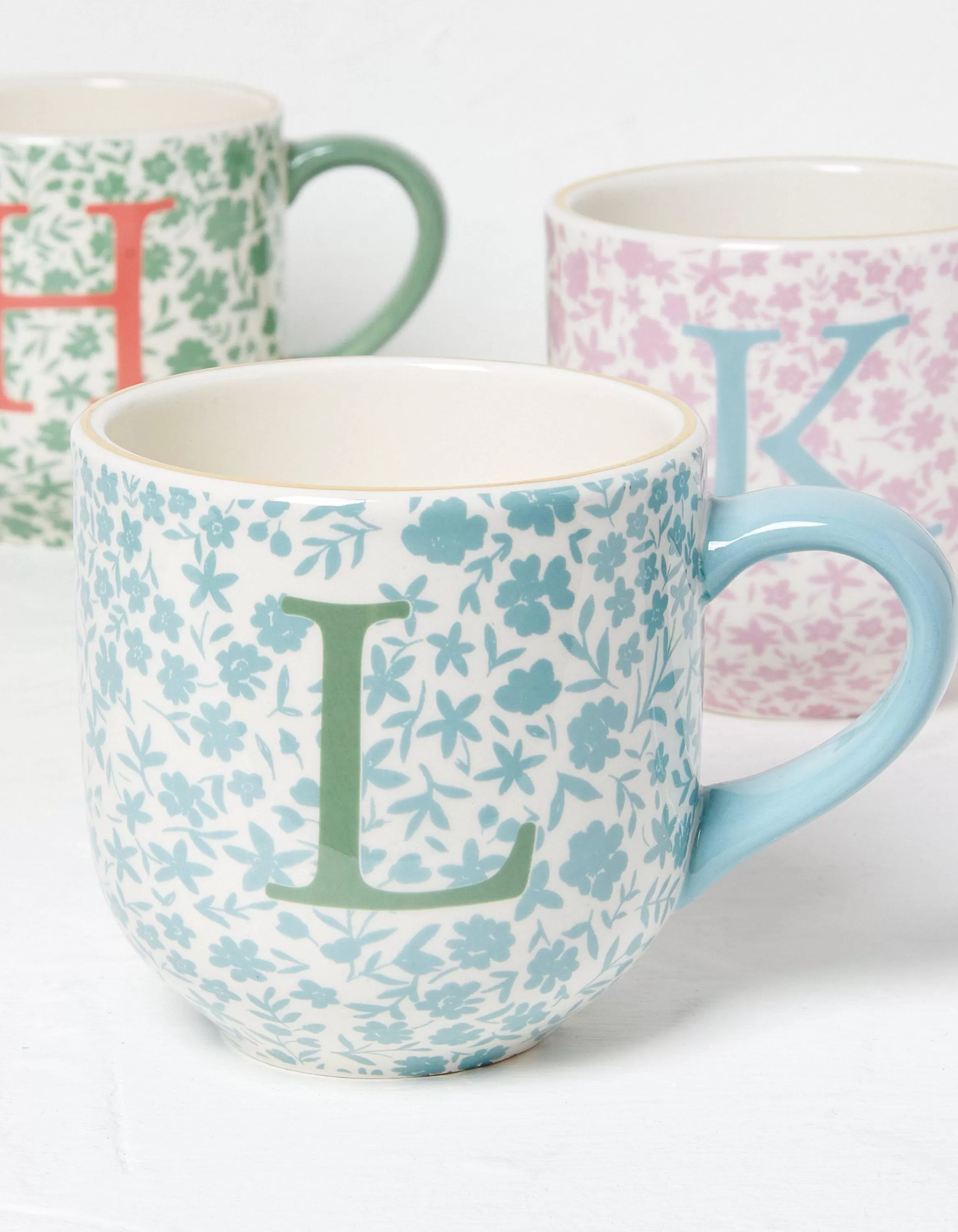 Best Sale FatFace Alphabet Mug A-L Multi