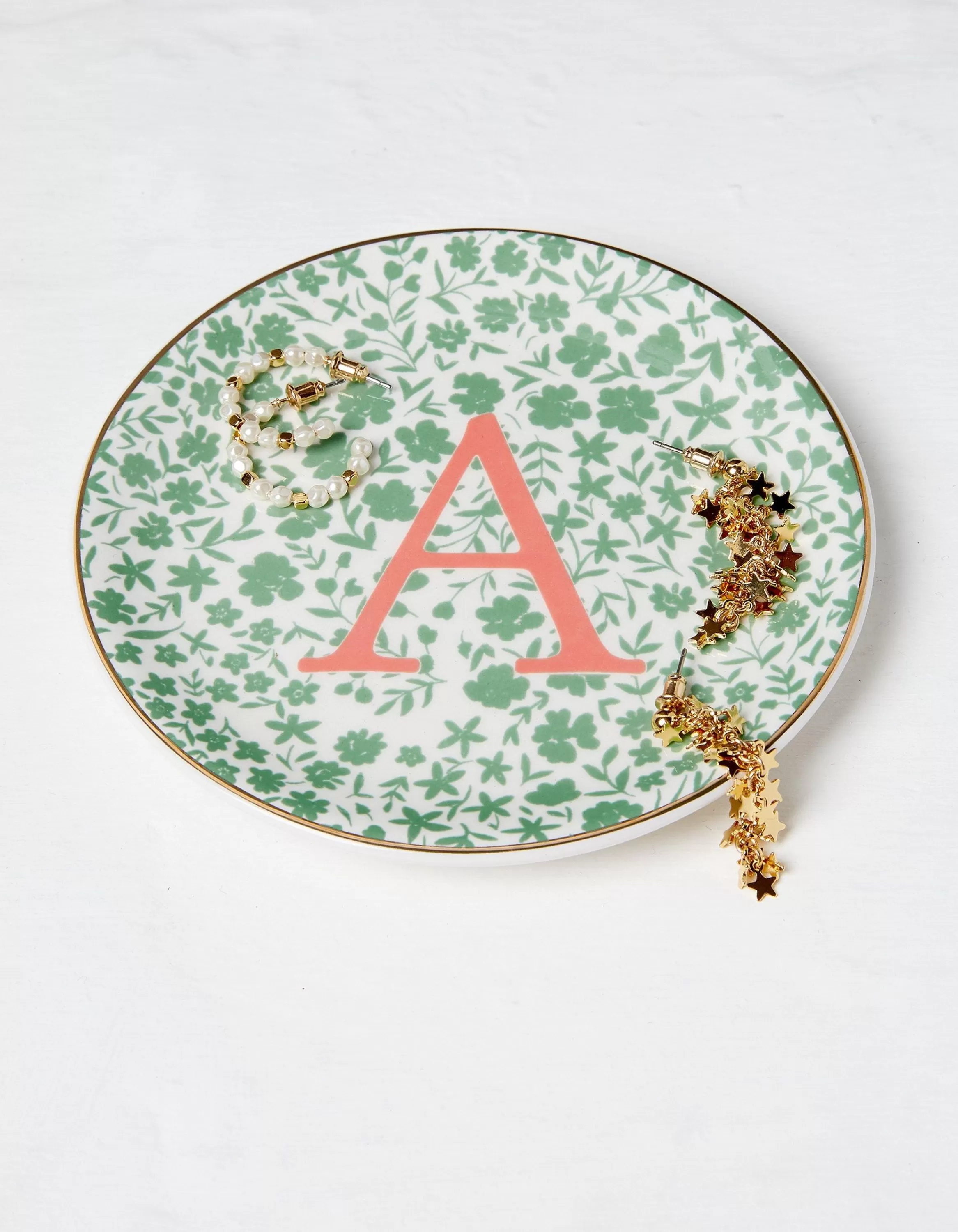 Discount FatFace Alphabet Trinket Dish A-L Multi