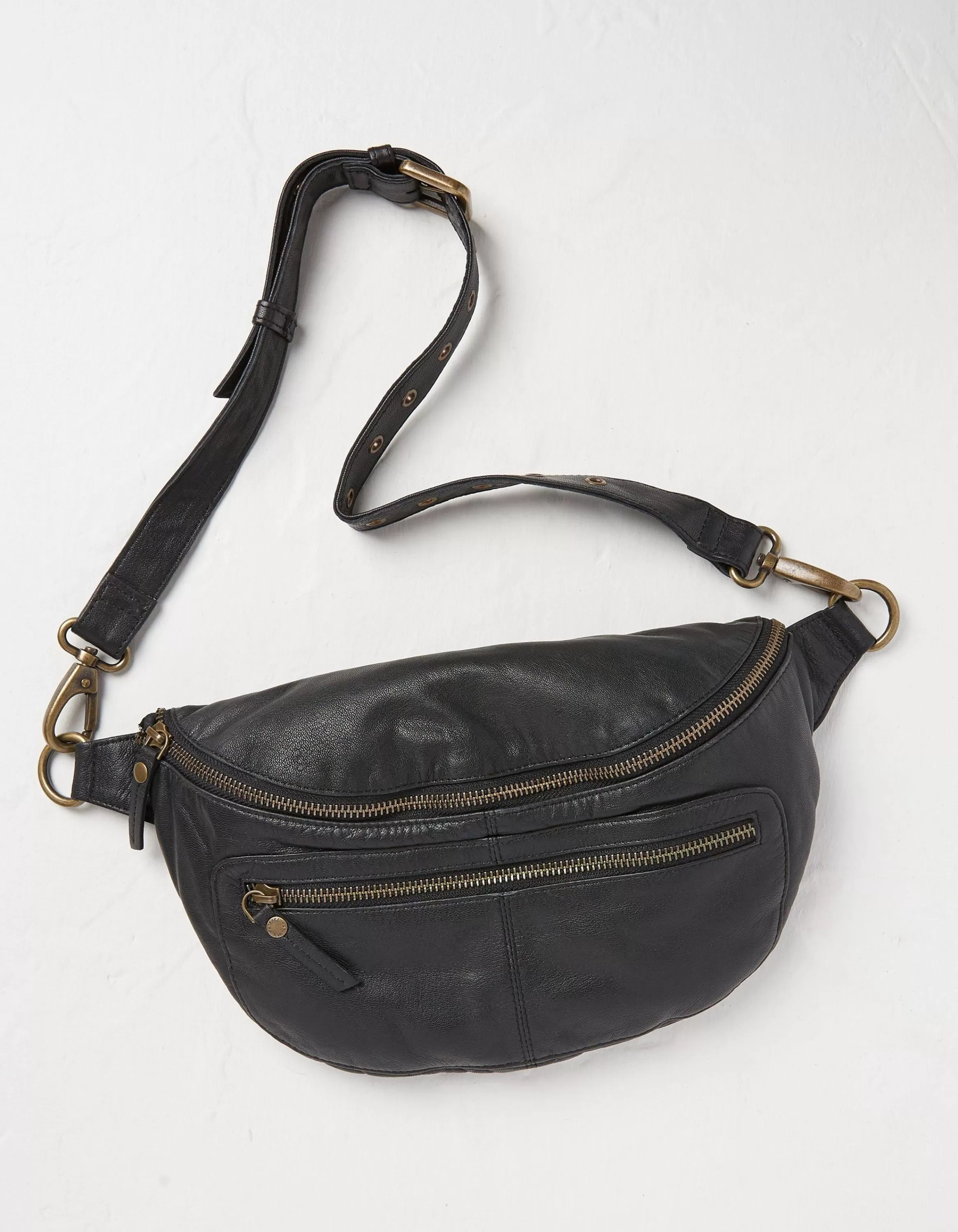 Clearance FatFace Arven Sling Crossbody Bag Black