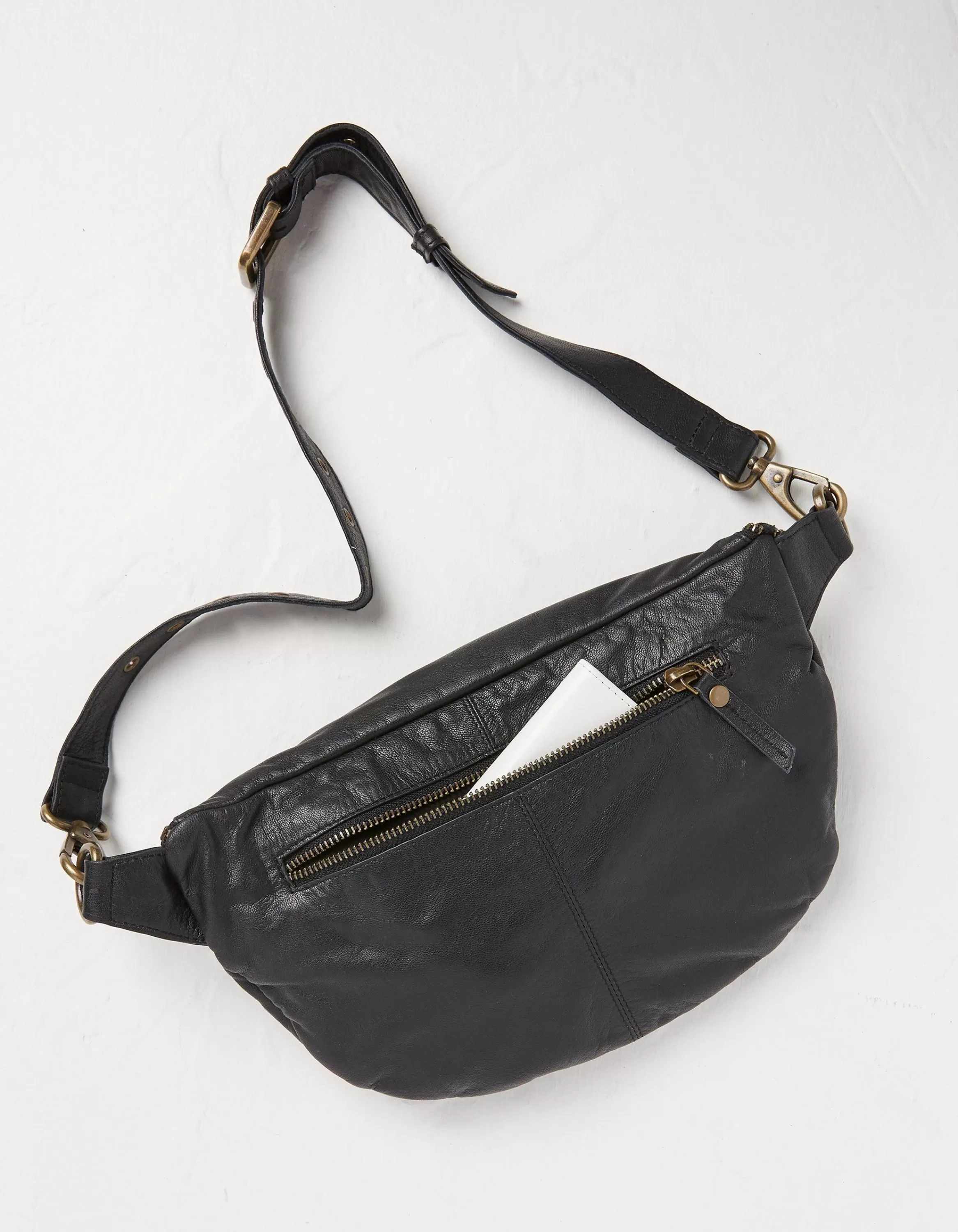 Clearance FatFace Arven Sling Crossbody Bag Black