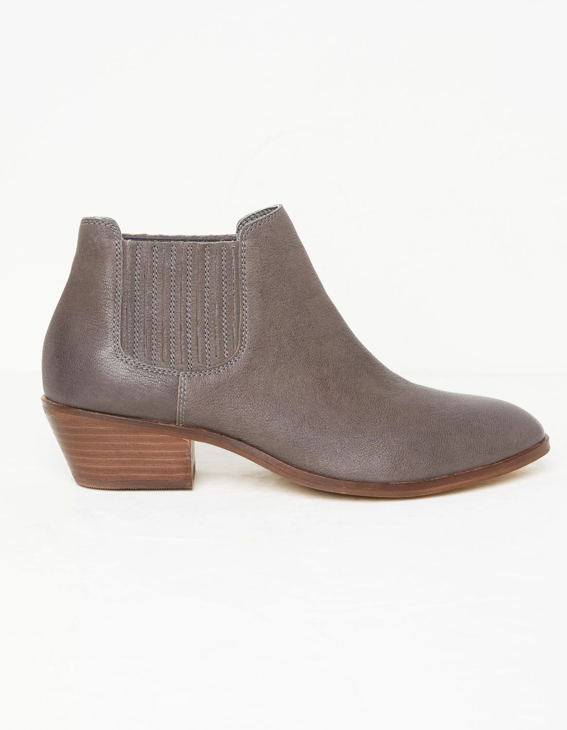 Shop FatFace Ava Western Ankle Boot Grey