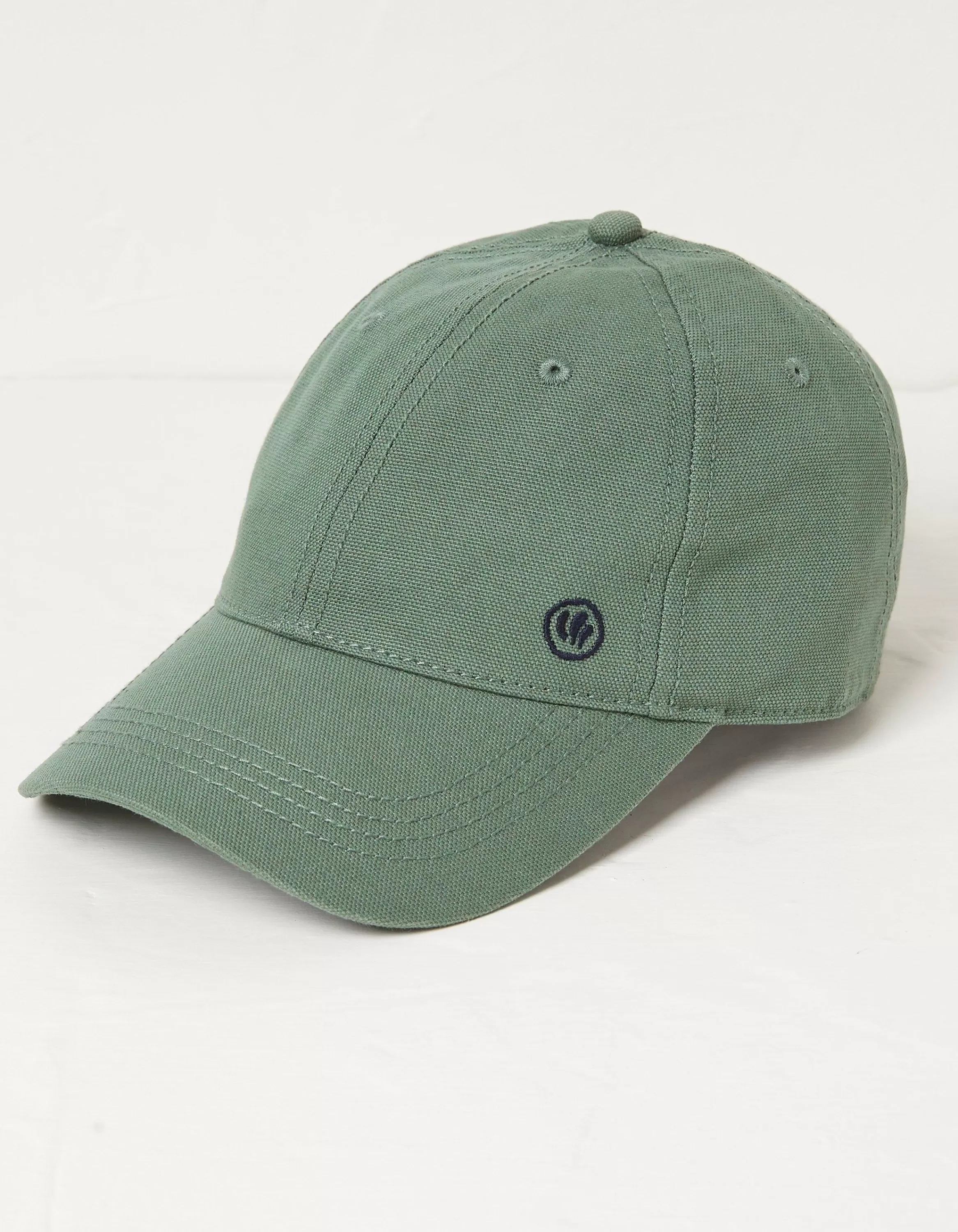 Outlet FatFace Baseball Cap Washed Green