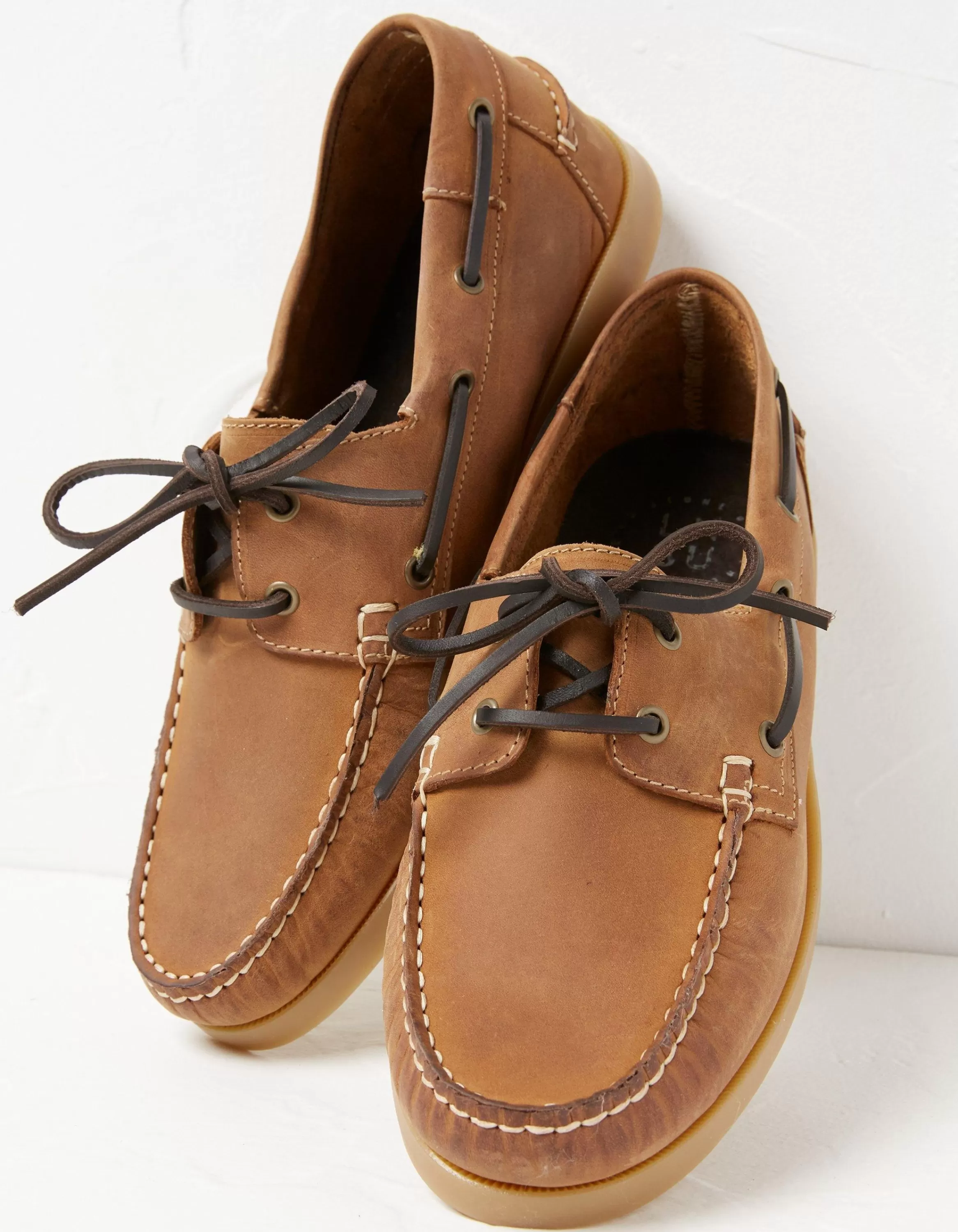 Cheap FatFace Boat Shoes Brown