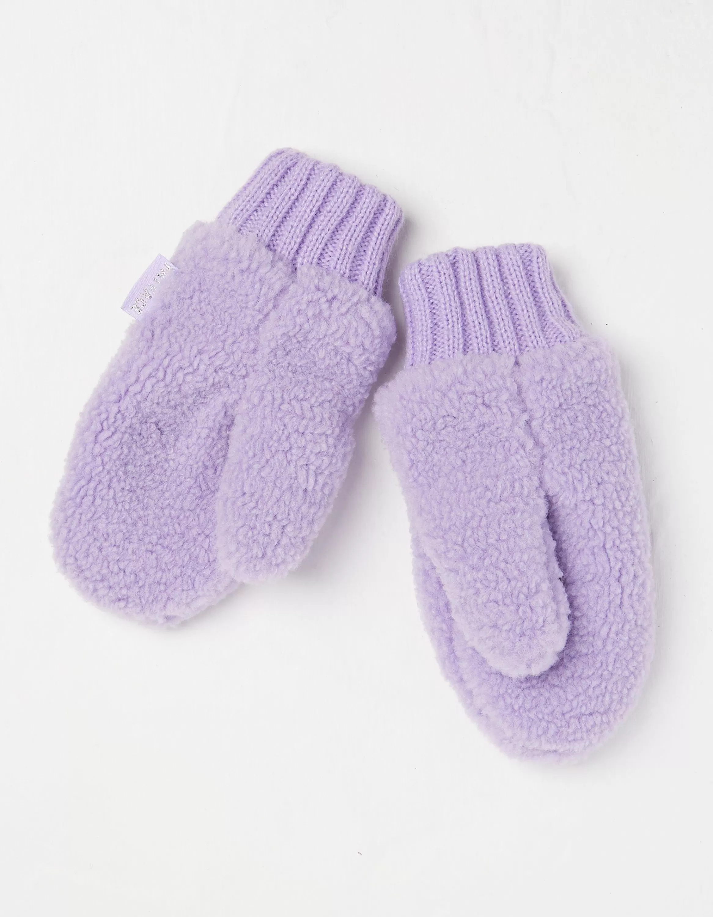 Discount FatFace Borg Mittens Lilac