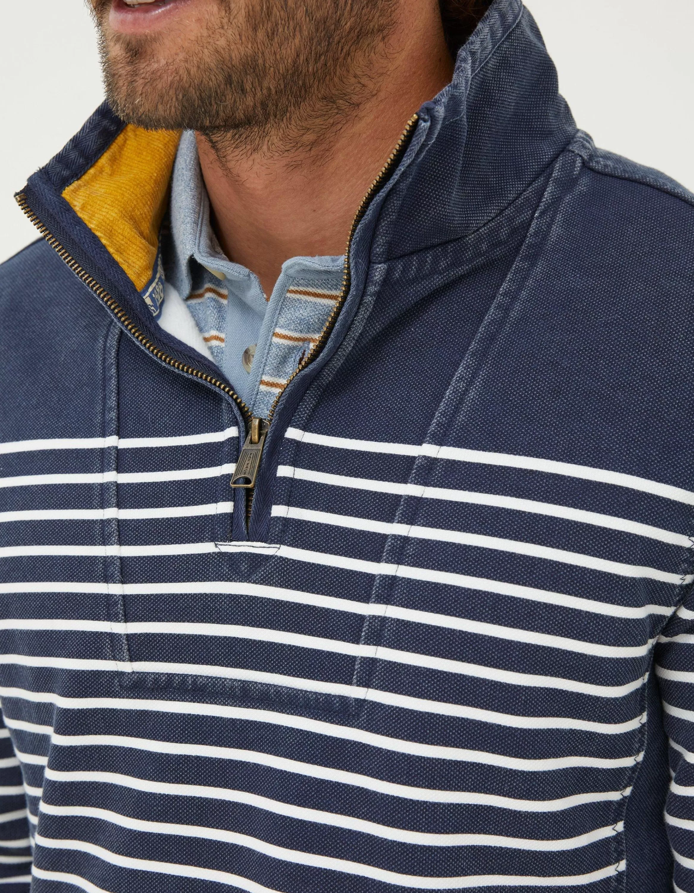 Online FatFace Breton Airlie Sweatshirt Navy