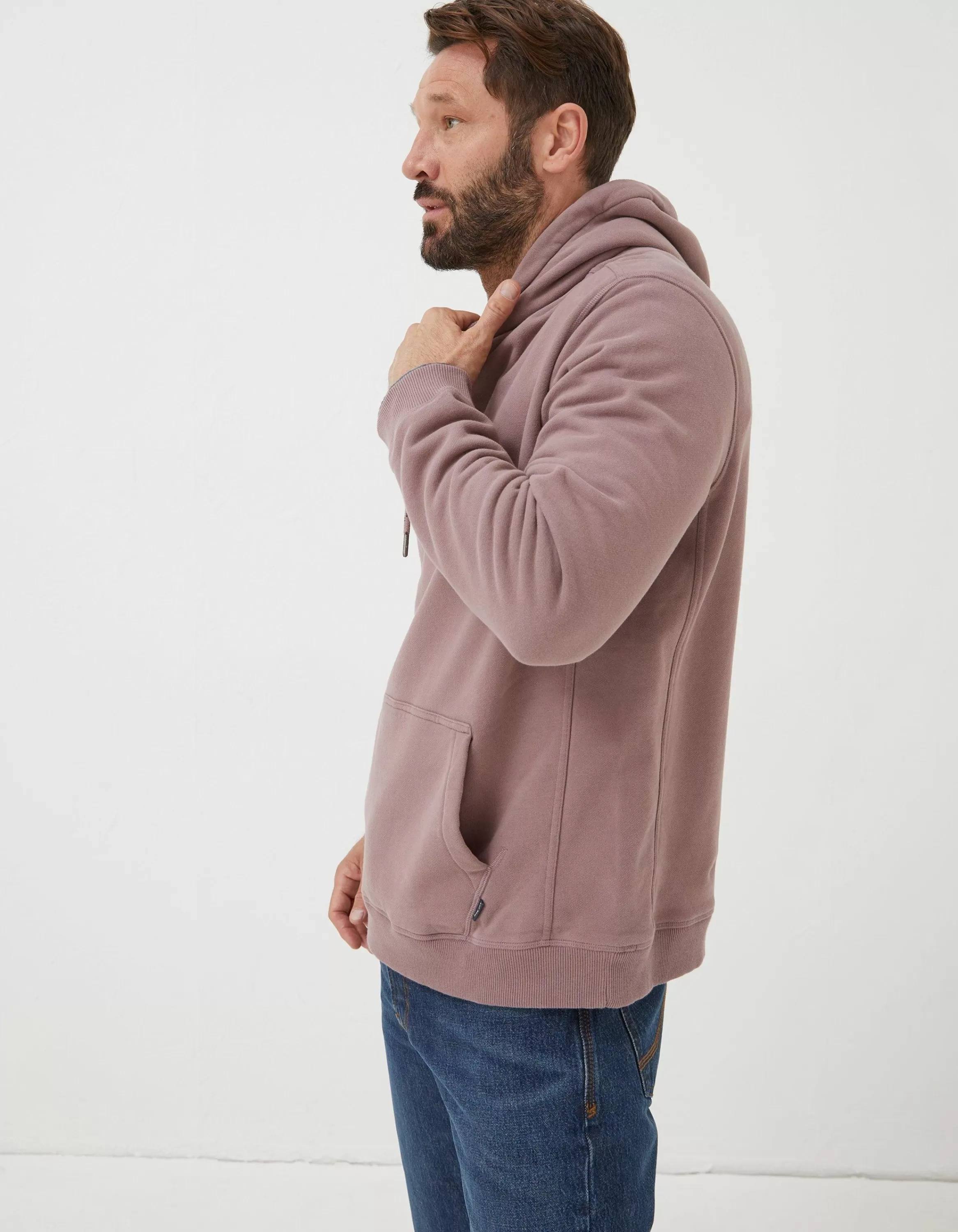 Flash Sale FatFace Brooke Hoodie Washed Purple