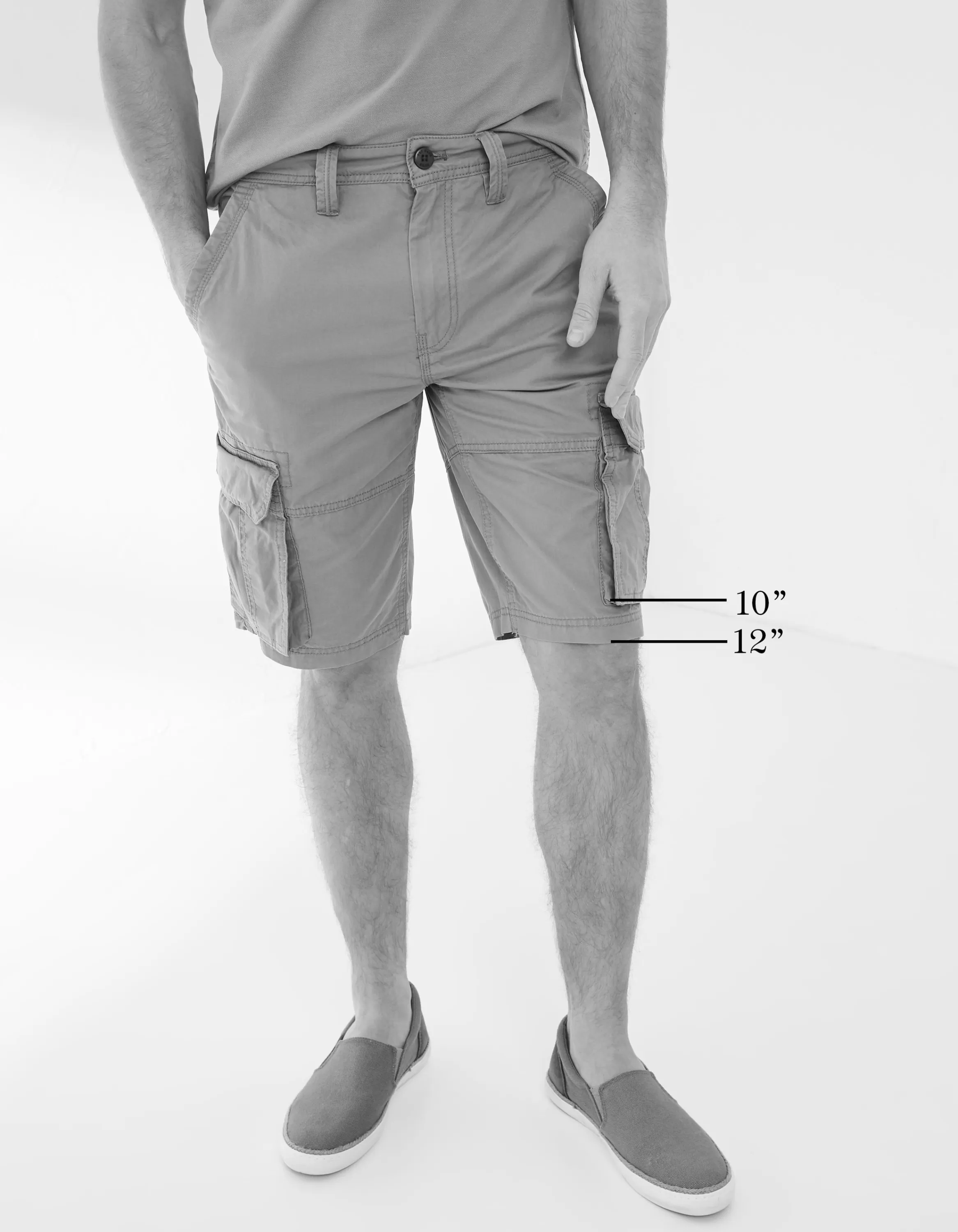 Online FatFace Bude Lightweight Cargo Shorts Tan