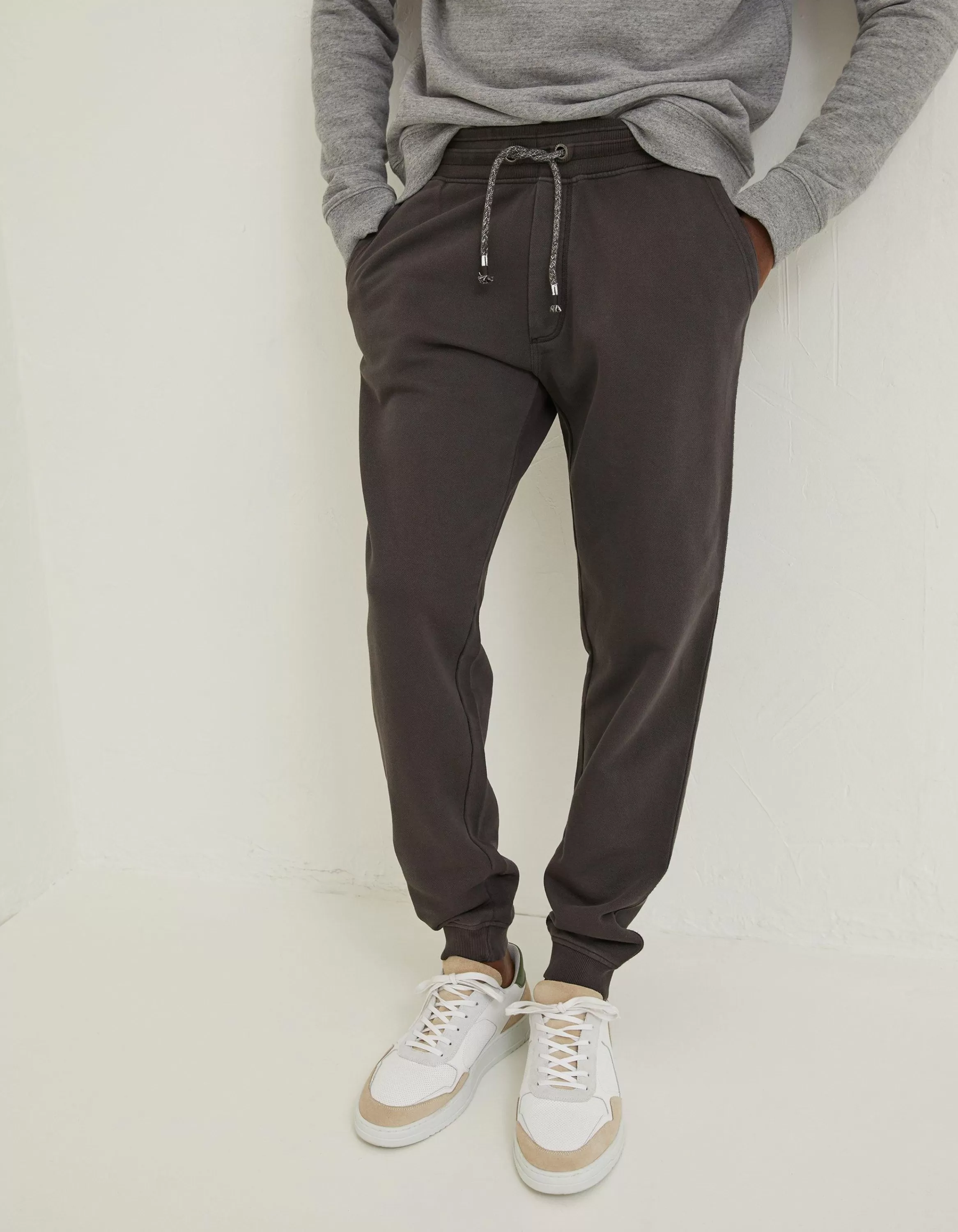 New FatFace Cambourne Joggers Washed Black