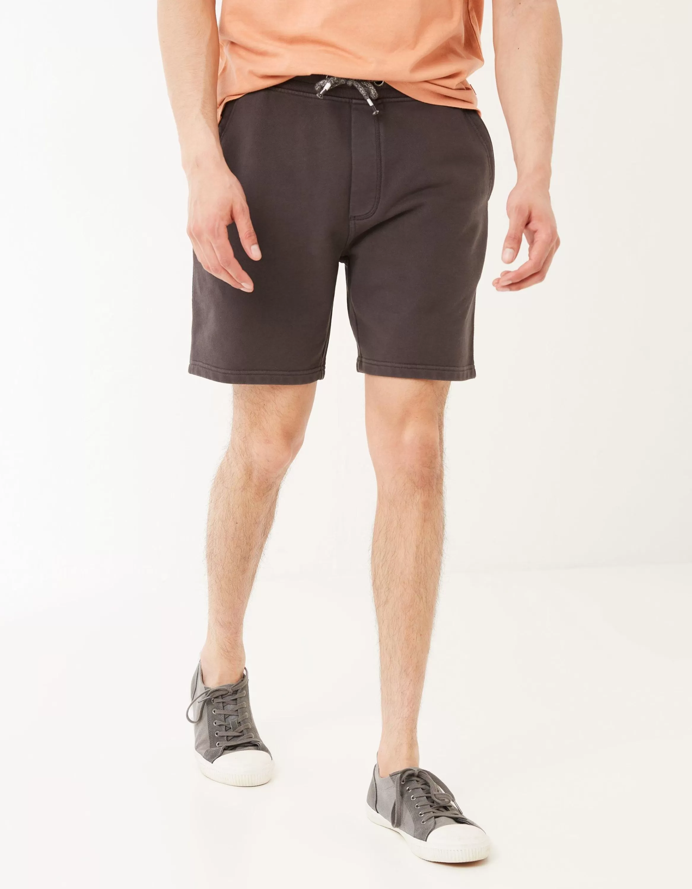 Outlet FatFace Cambourne Sweat Shorts Charcoal