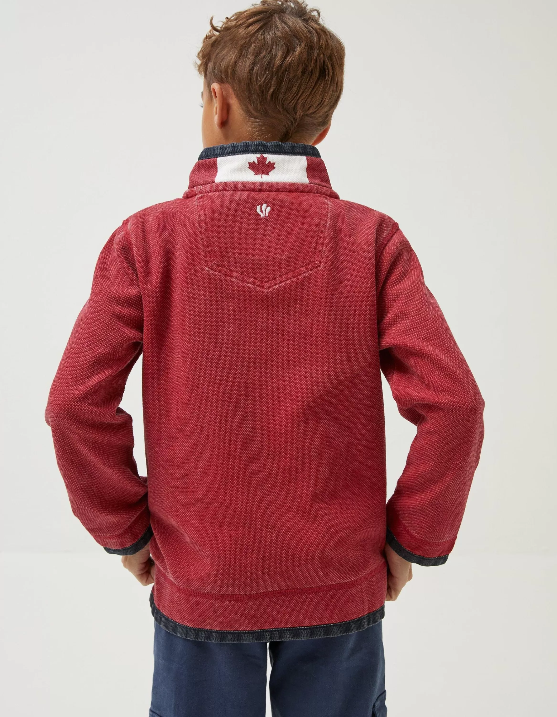 Online FatFace Canada Airlie Sweatshirt Red