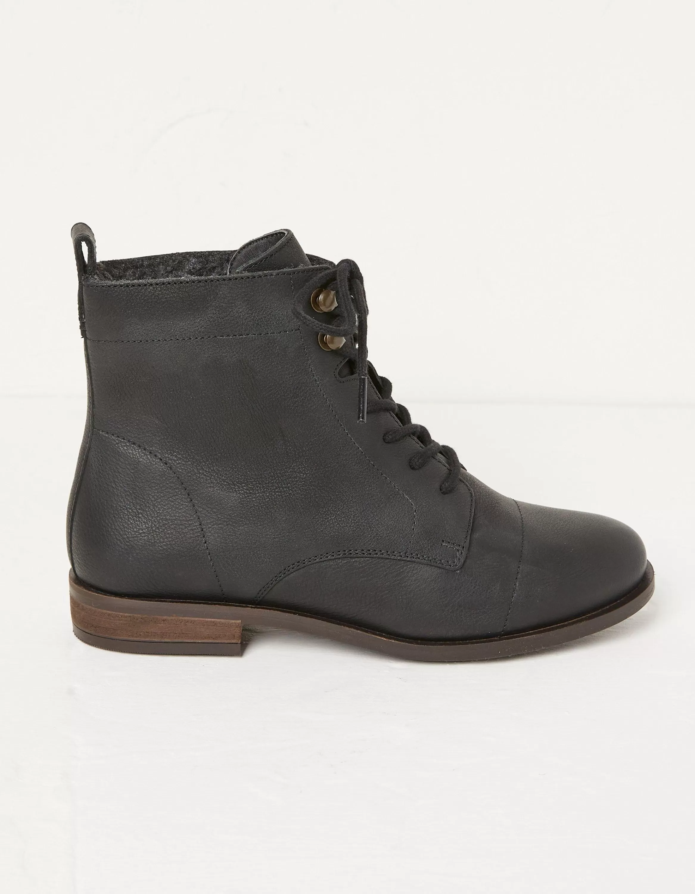 Best FatFace Catrin Lace Up Ankle Boot Black