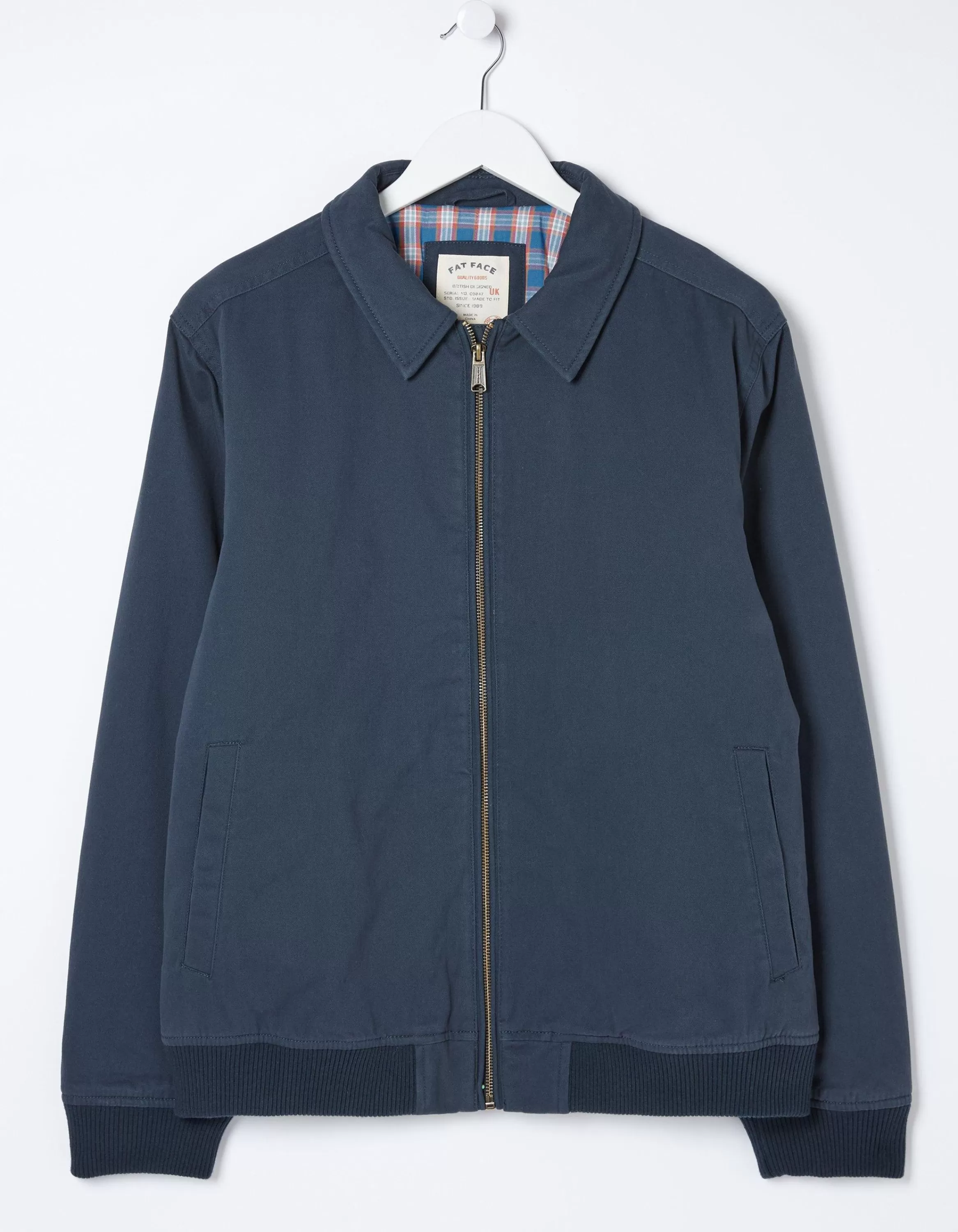 Outlet FatFace Chester Bomber Jacket Navy