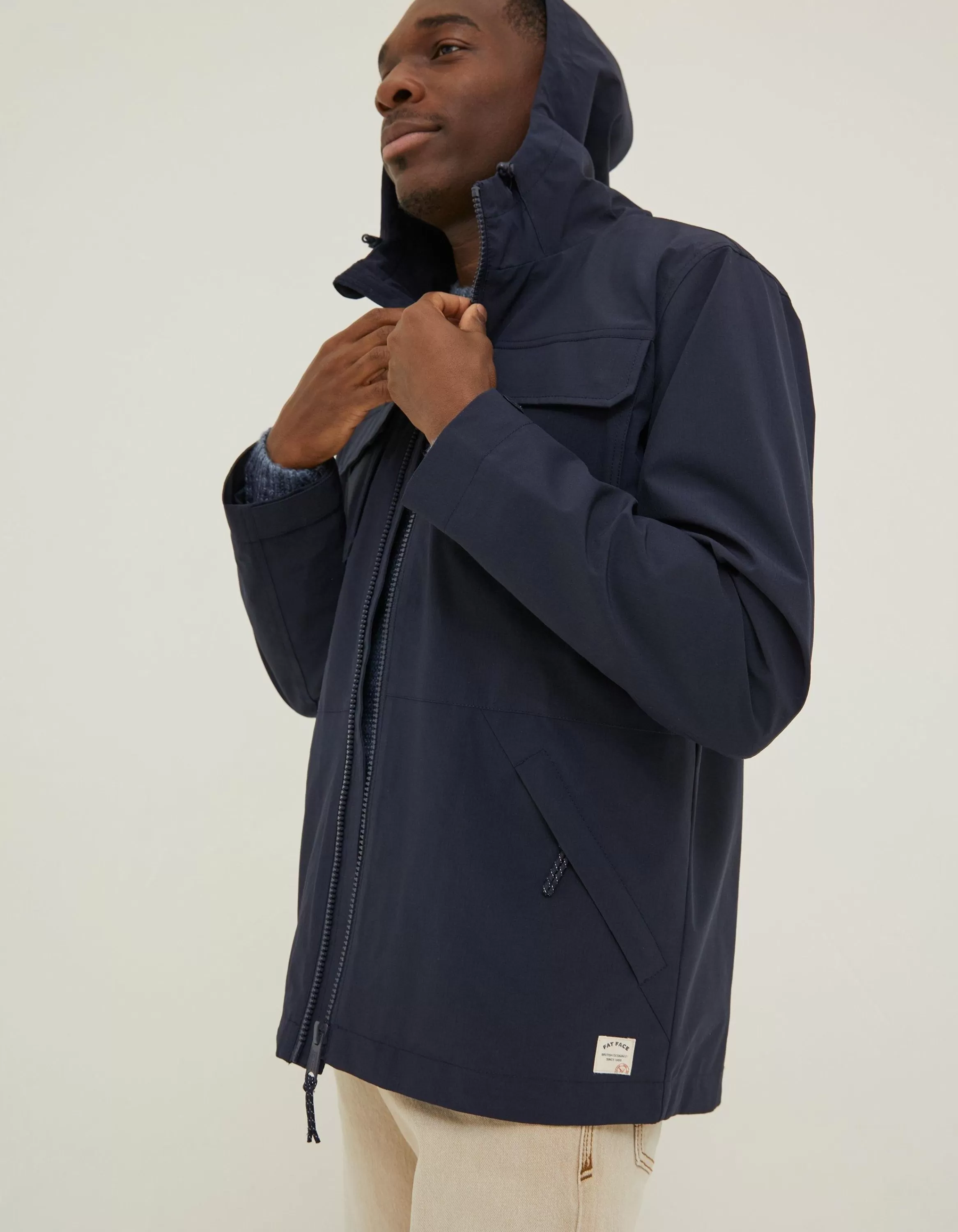 Discount FatFace Coniston Cagoule Navy