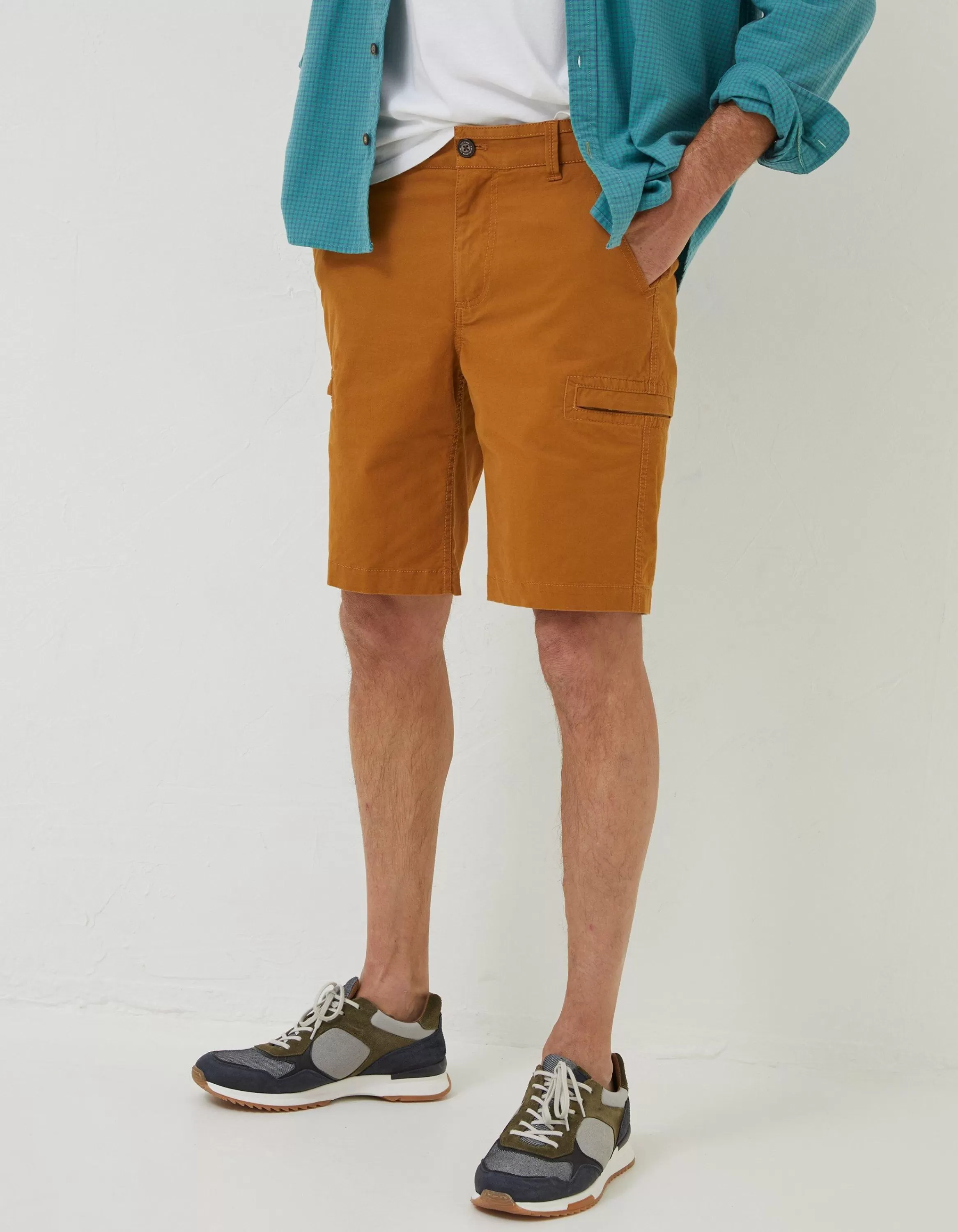 Best FatFace Cowes Utility Shorts Tan