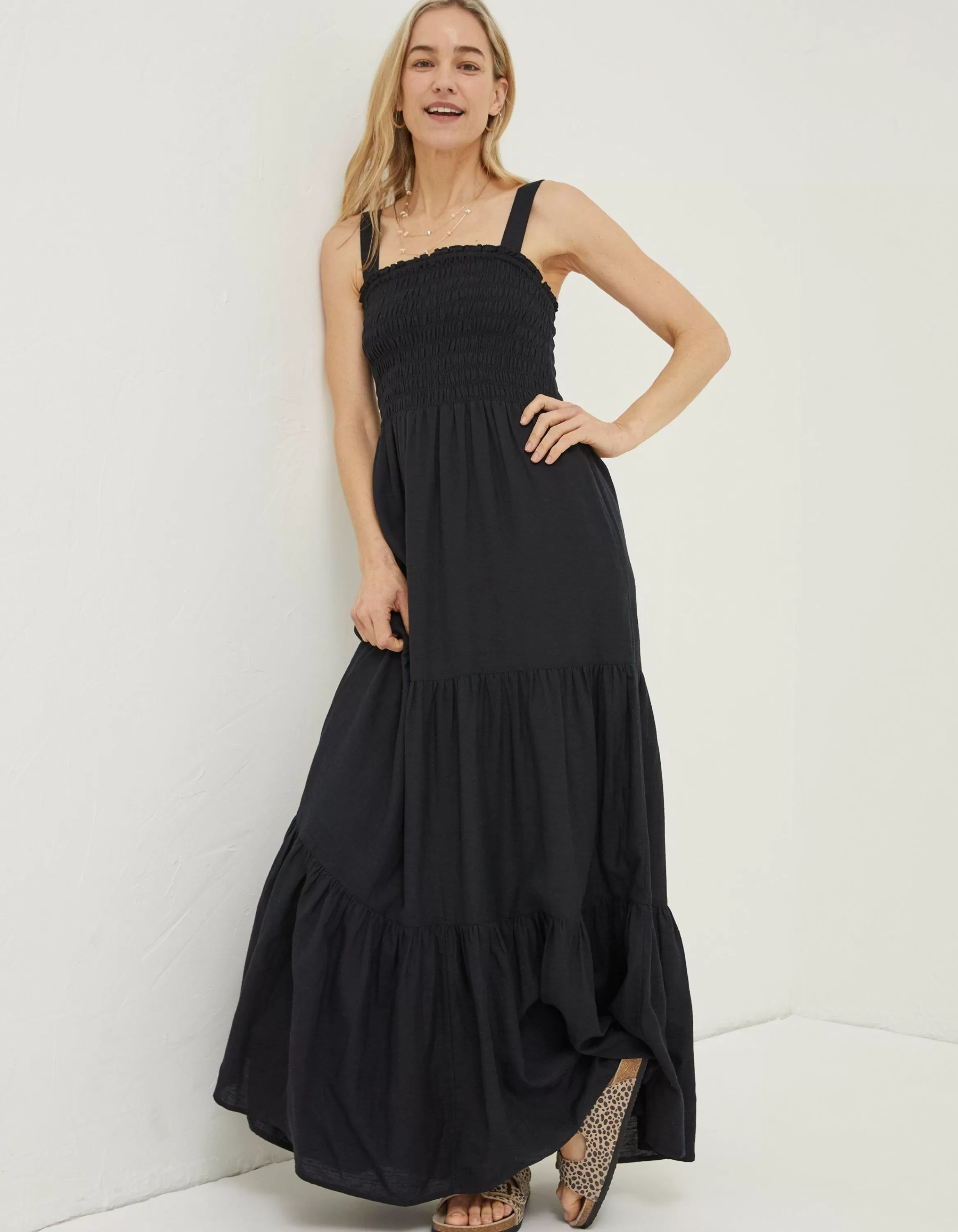 Discount FatFace Danielle Maxi Dress Black