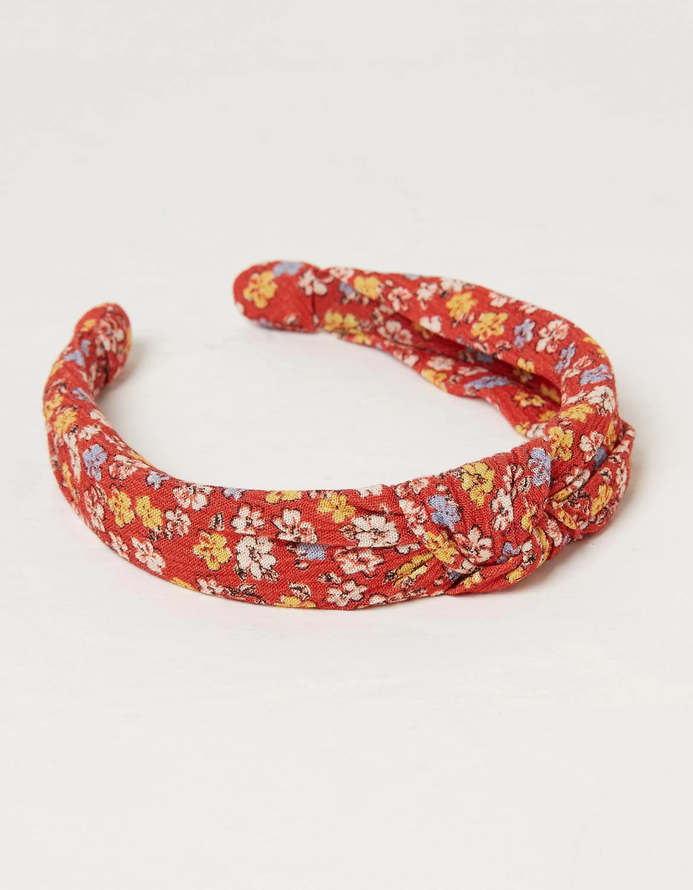 Cheap FatFace Ditsy Floral Headband Washed Red