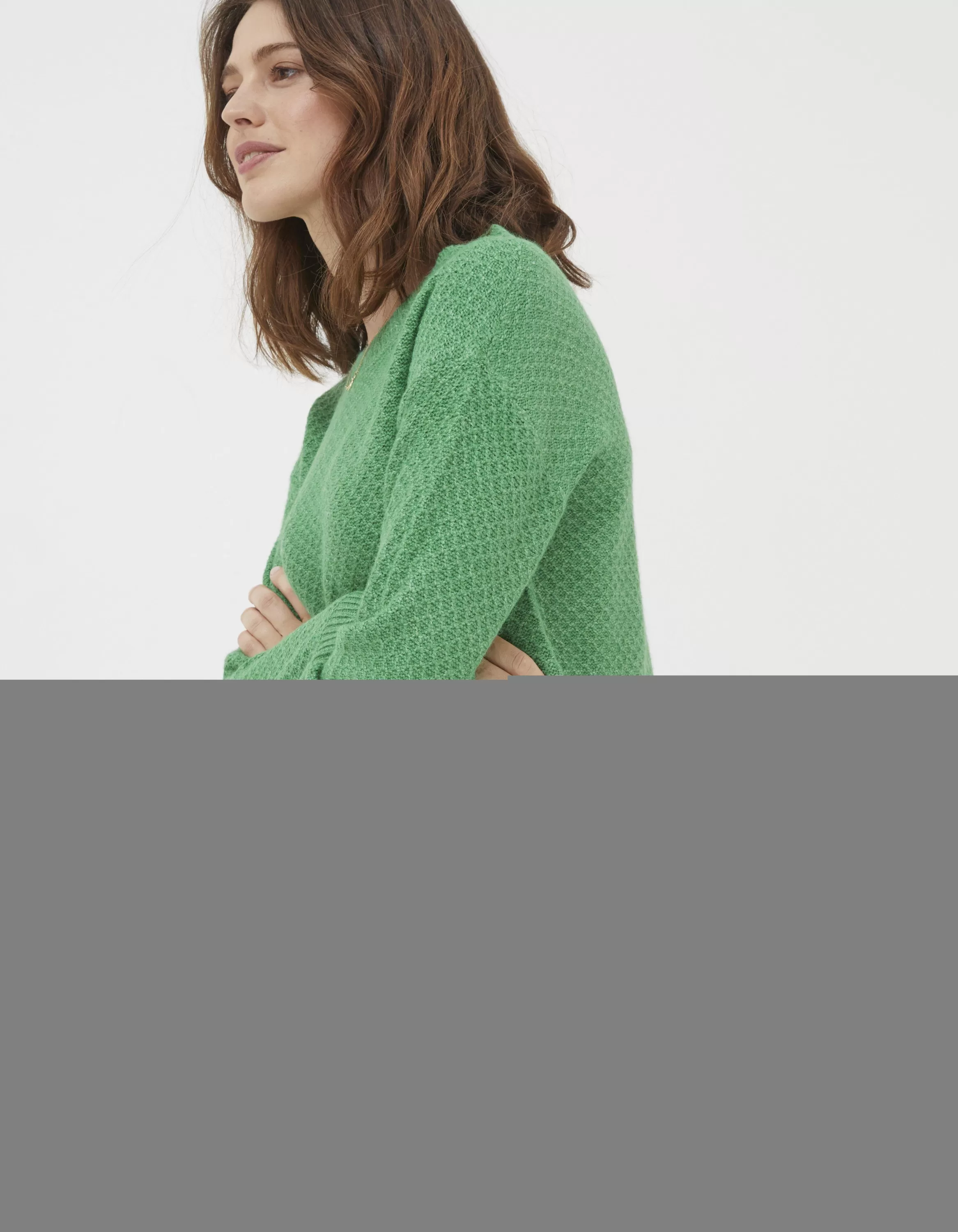 Best FatFace Ellie Jumper Green