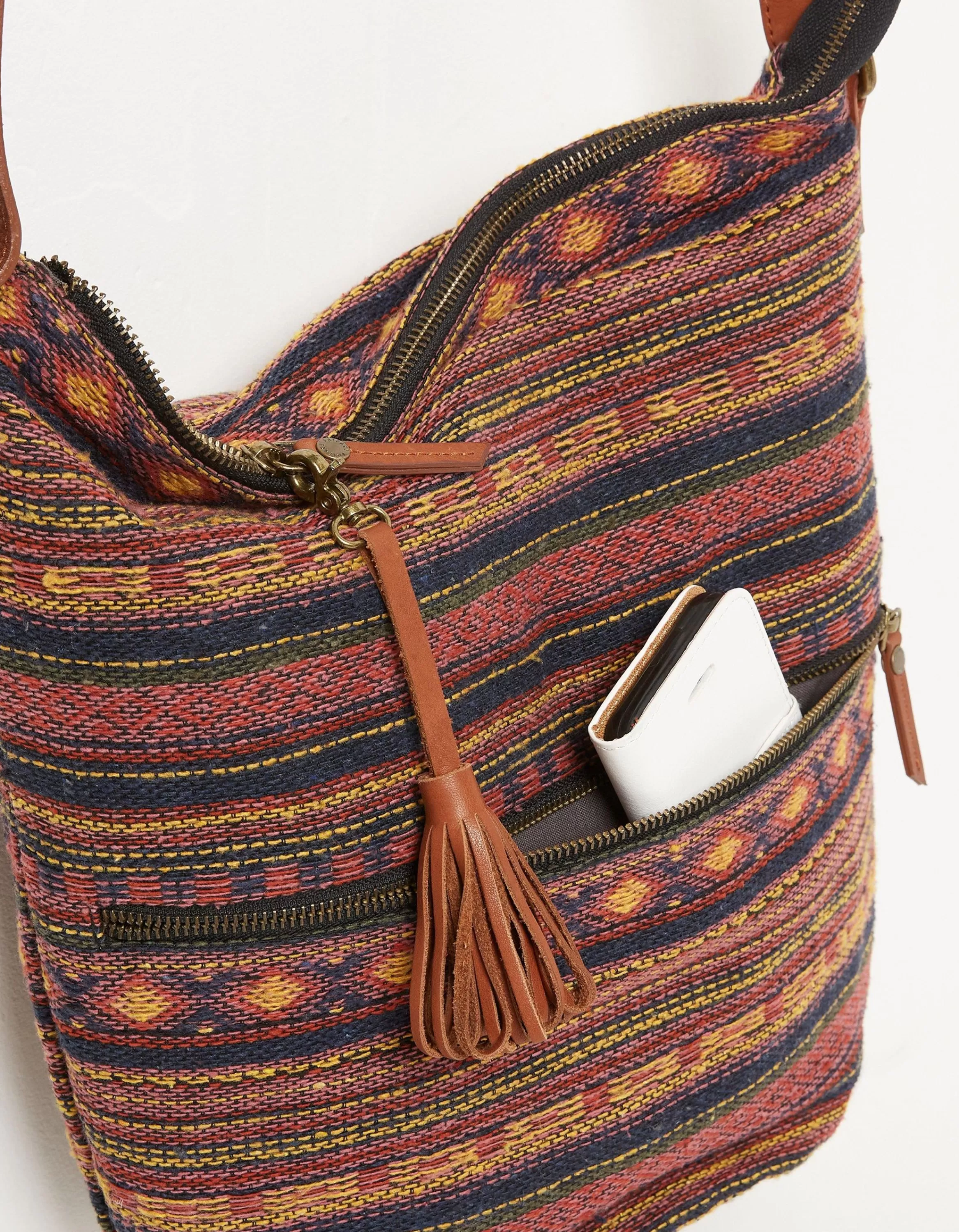 Fashion FatFace Evalie Woven Bag Multi