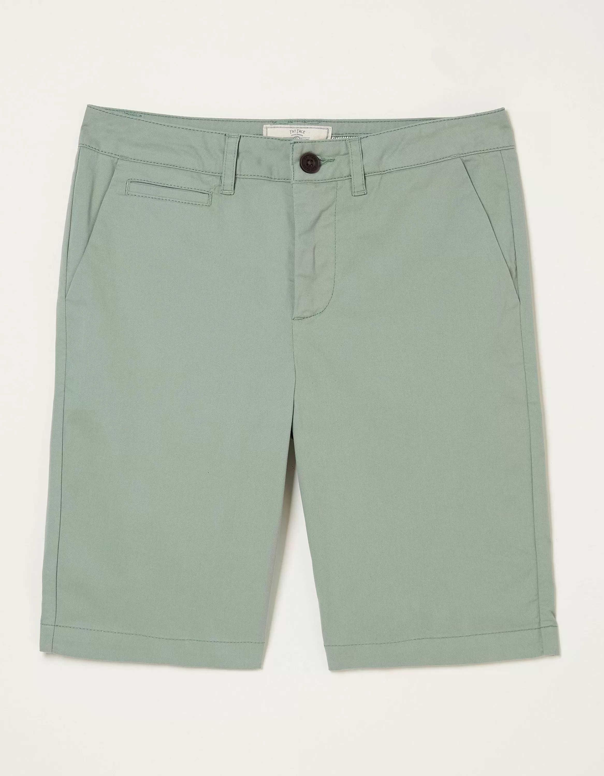 Cheap FatFace Falmouth Bermuda Chino Shorts Light Teal