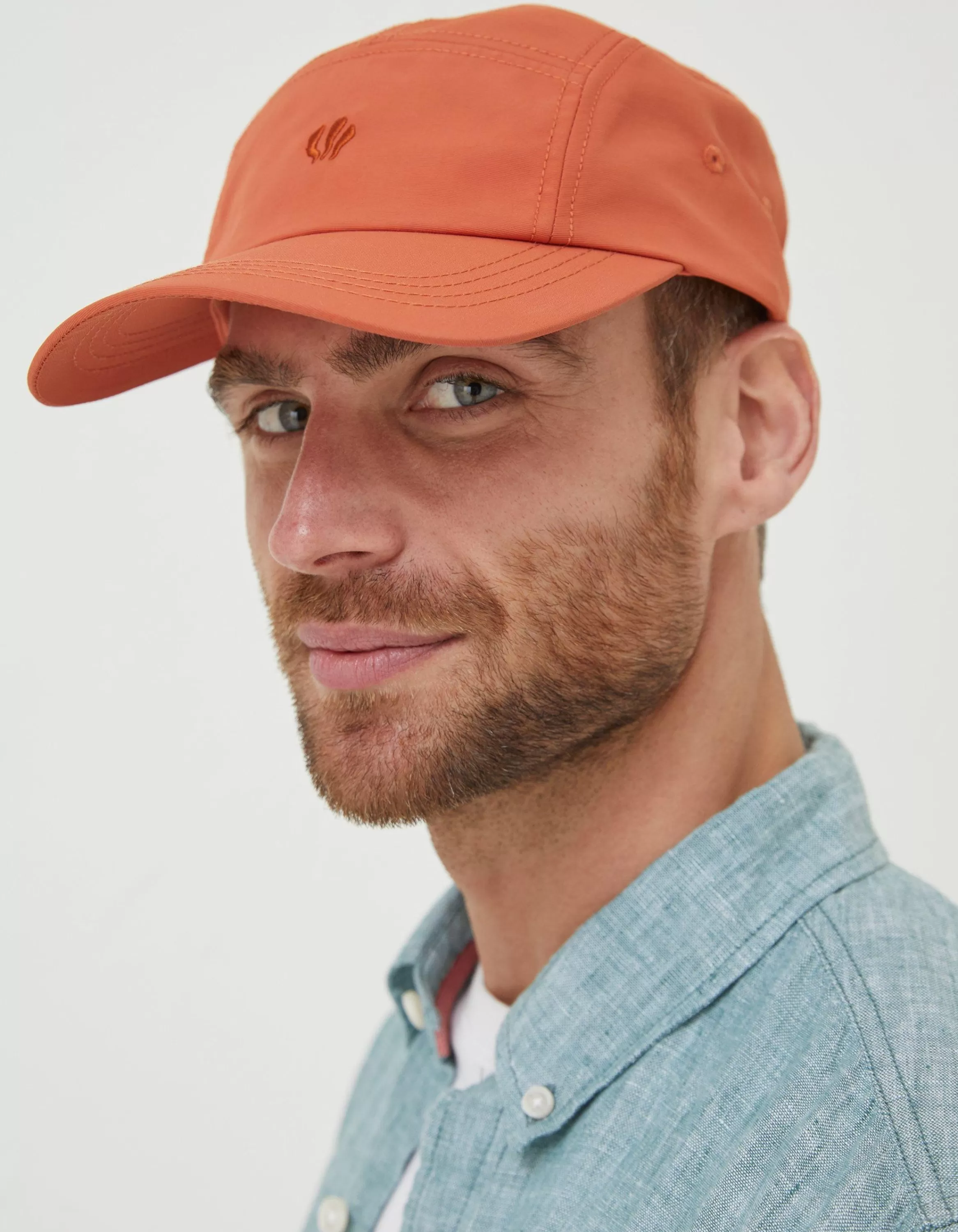 Flash Sale FatFace Five Panel Cap Orange