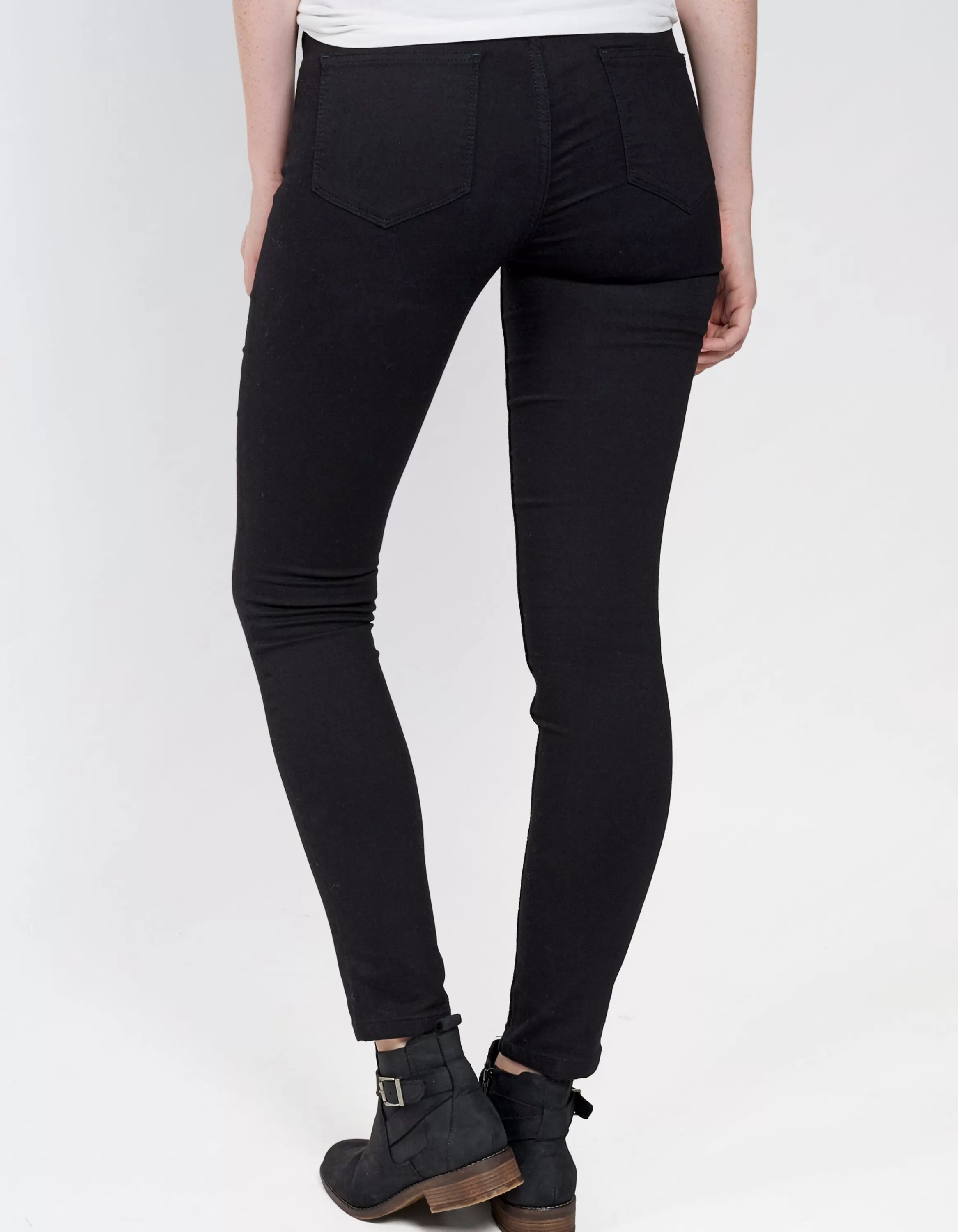 New FatFace Five Pocket Jeggings Black