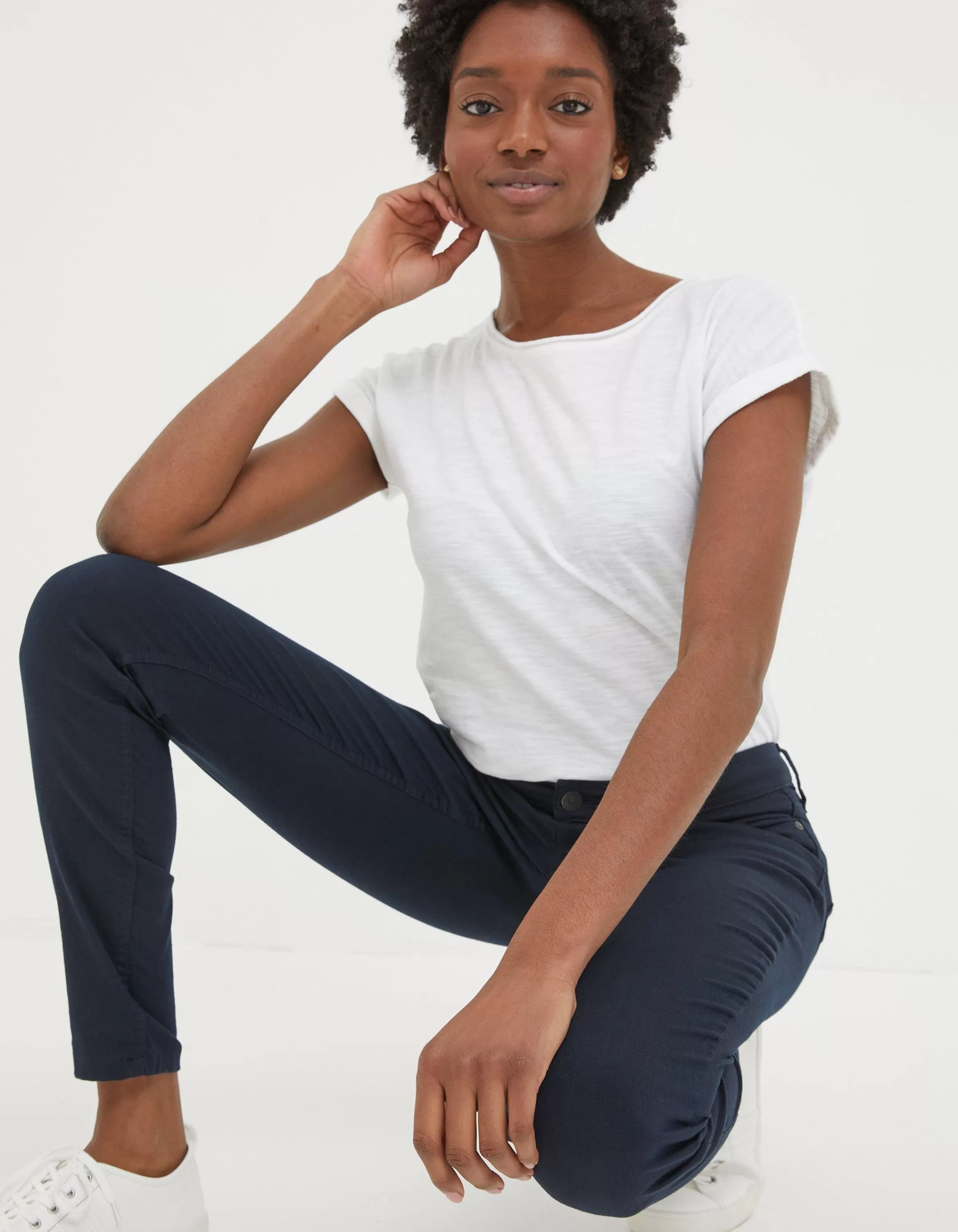 Flash Sale FatFace Five Pocket Jeggings Navy