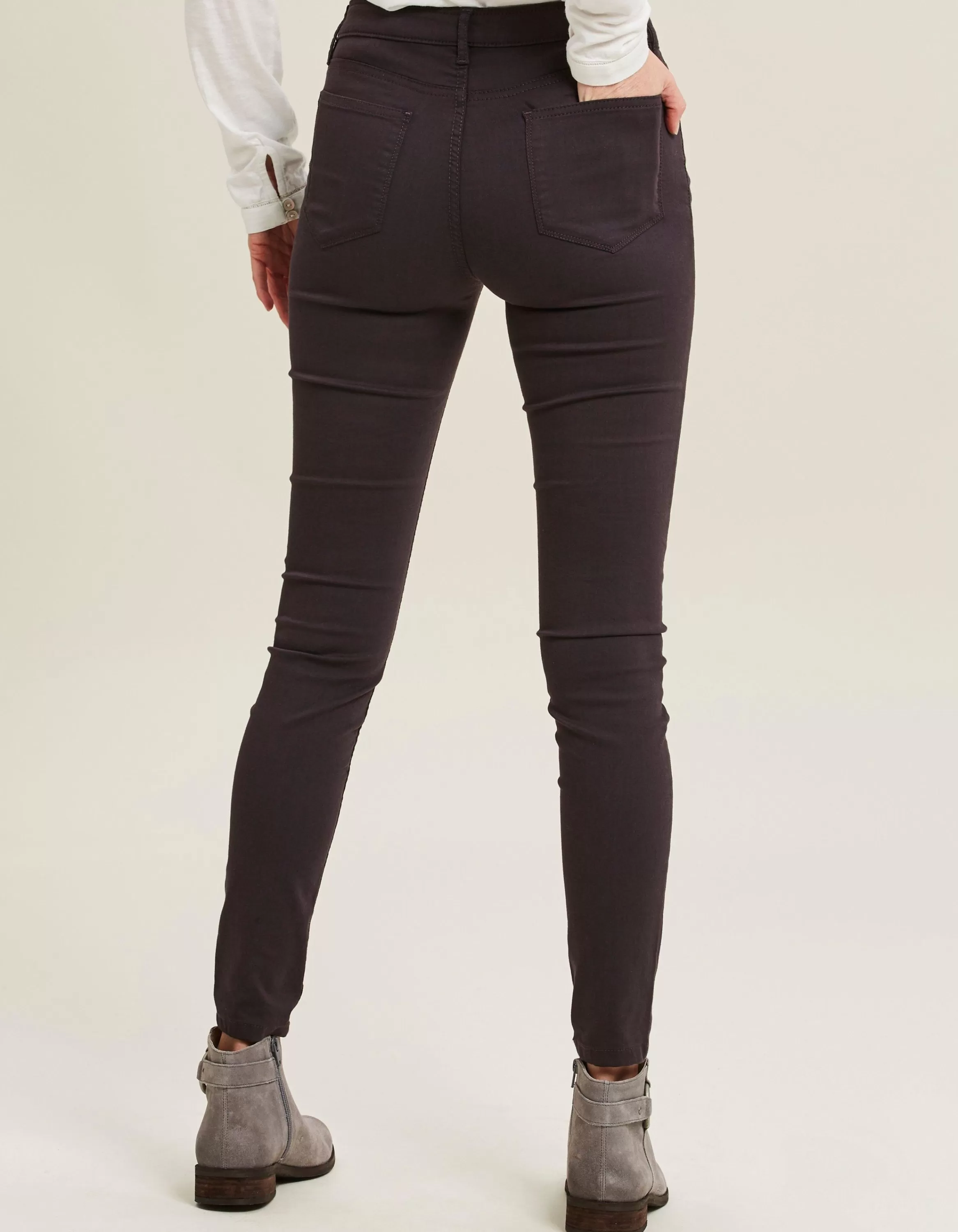 New FatFace Five Pocket Jeggings Coal