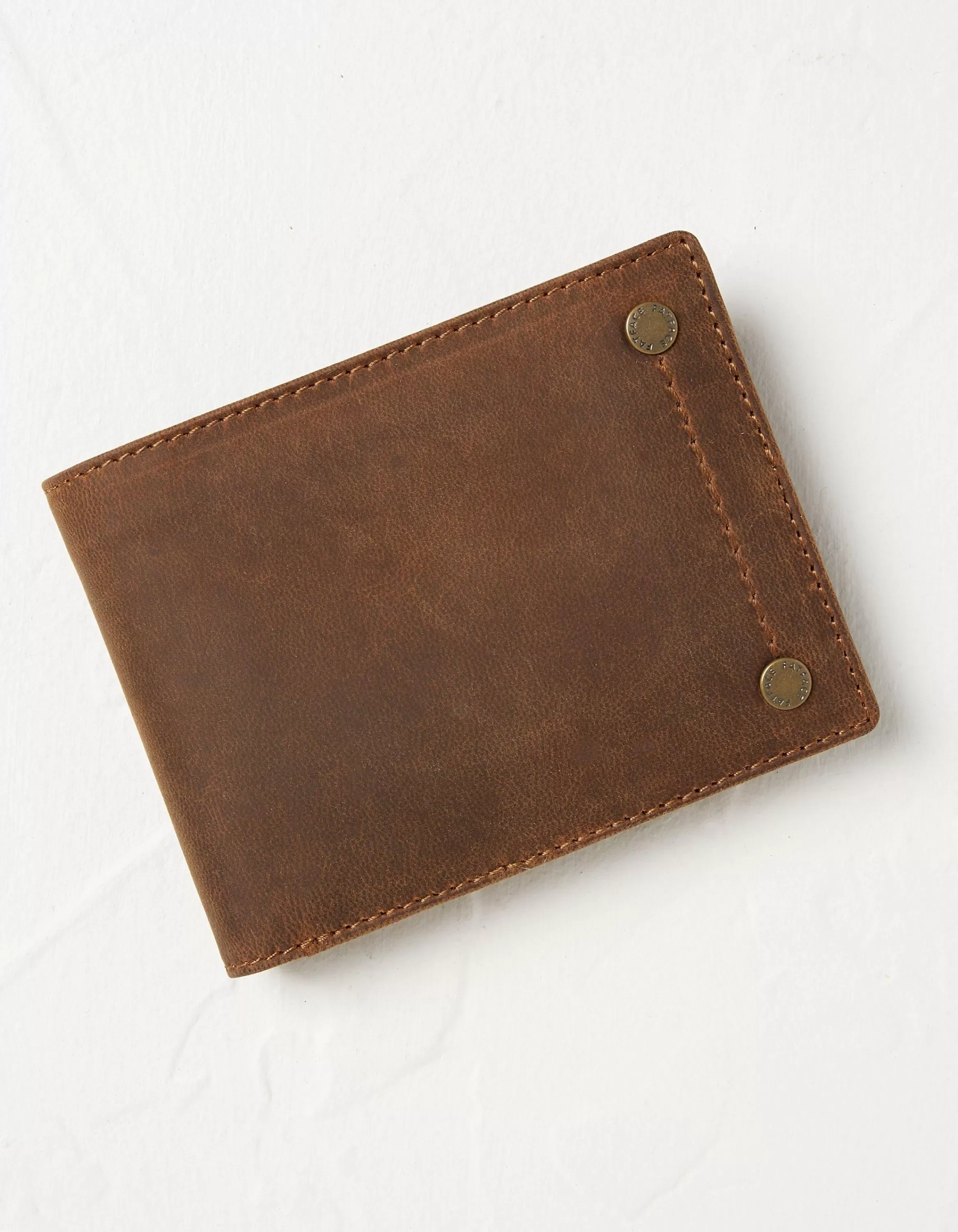 Best FatFace Foldover Nubuck Wallet Washed Tan