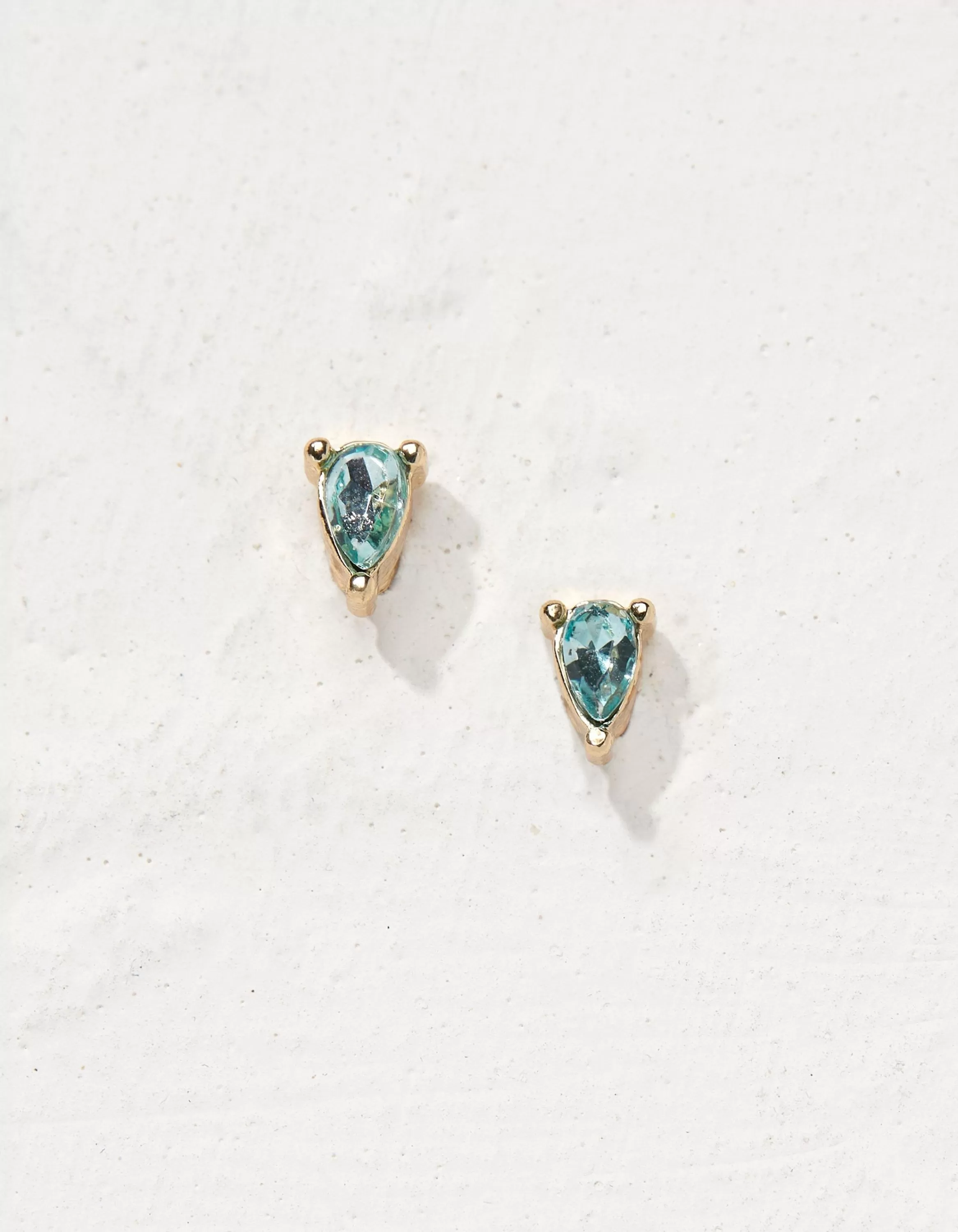 Hot FatFace Gem Studs Blue