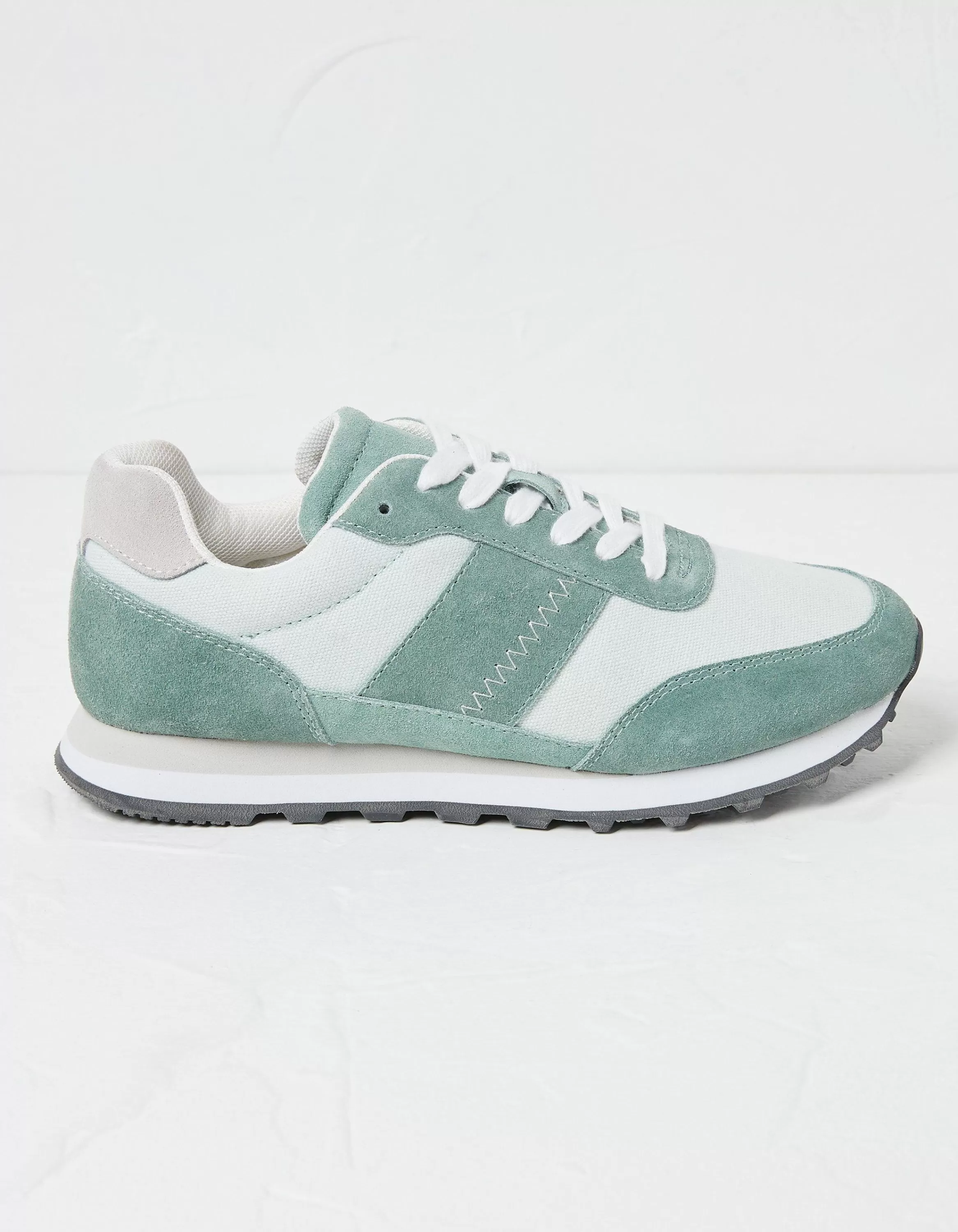 Online FatFace Georgia Colour Block Runner Trainers Green