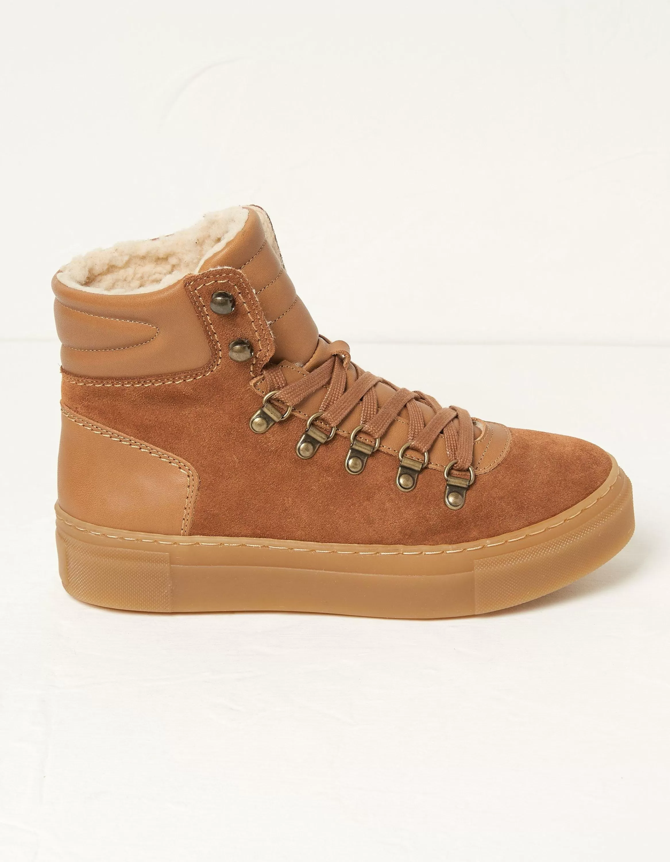 Best FatFace Georgie Hybrid Hiker Boots Tan