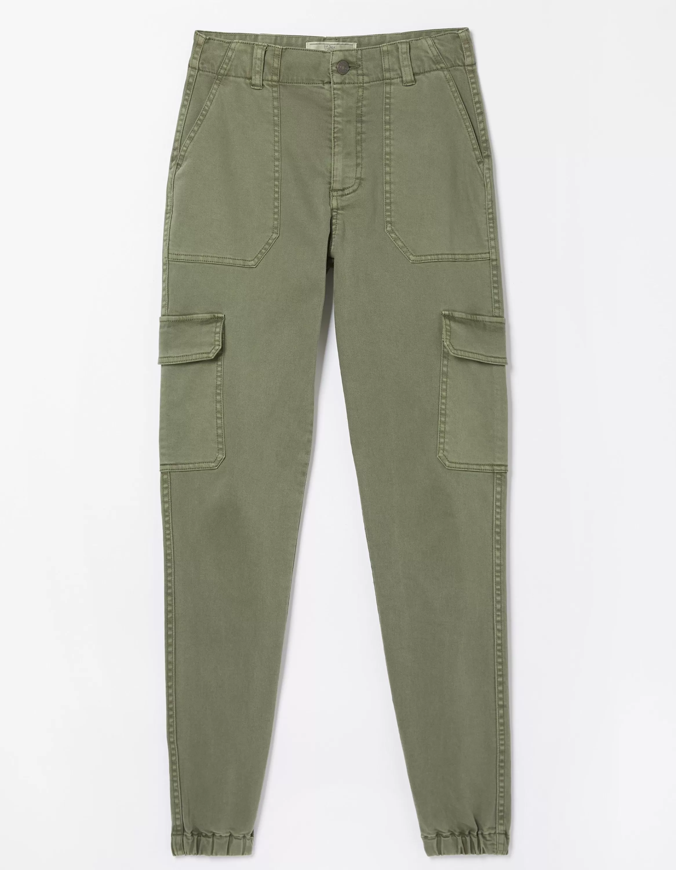 Fashion FatFace Hythe Cargo Trousers Khaki Green