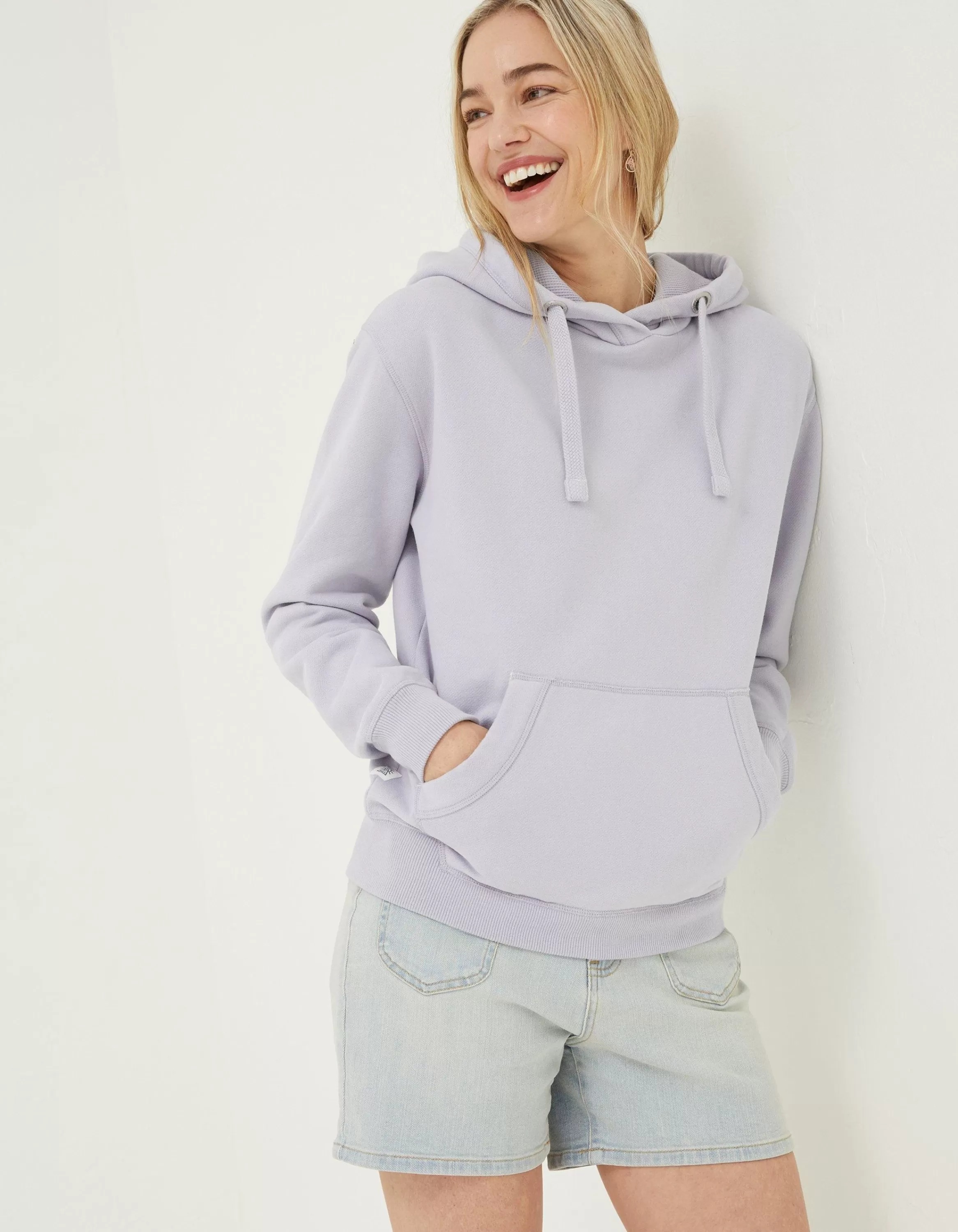 Store FatFace Izzy Overhead Hoodie Lilac