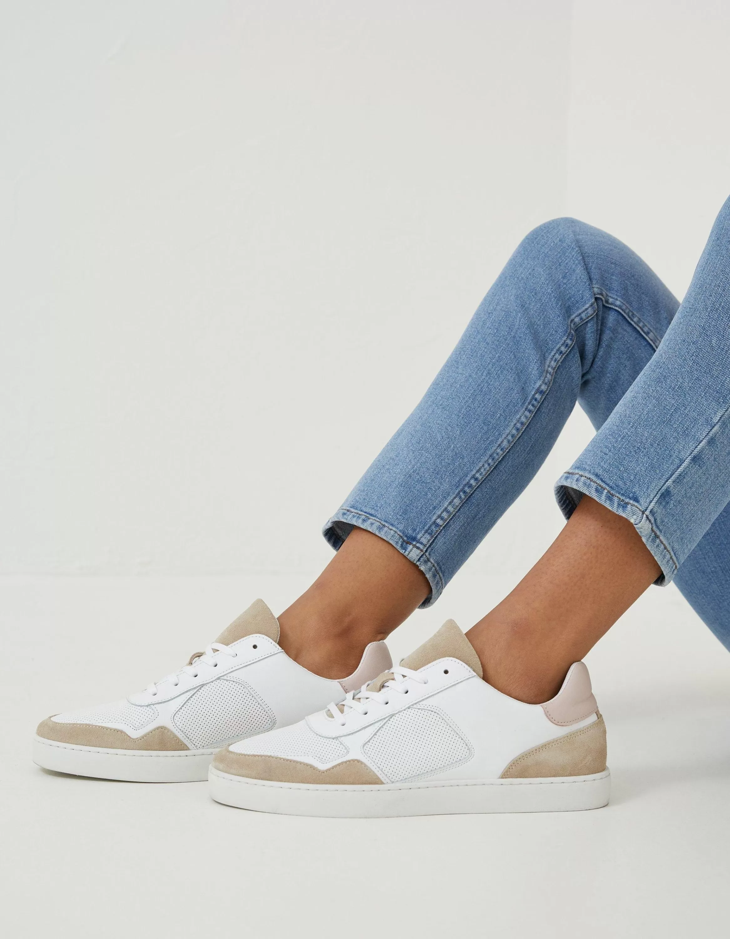 Best FatFace Keira Skater Trainers Natural