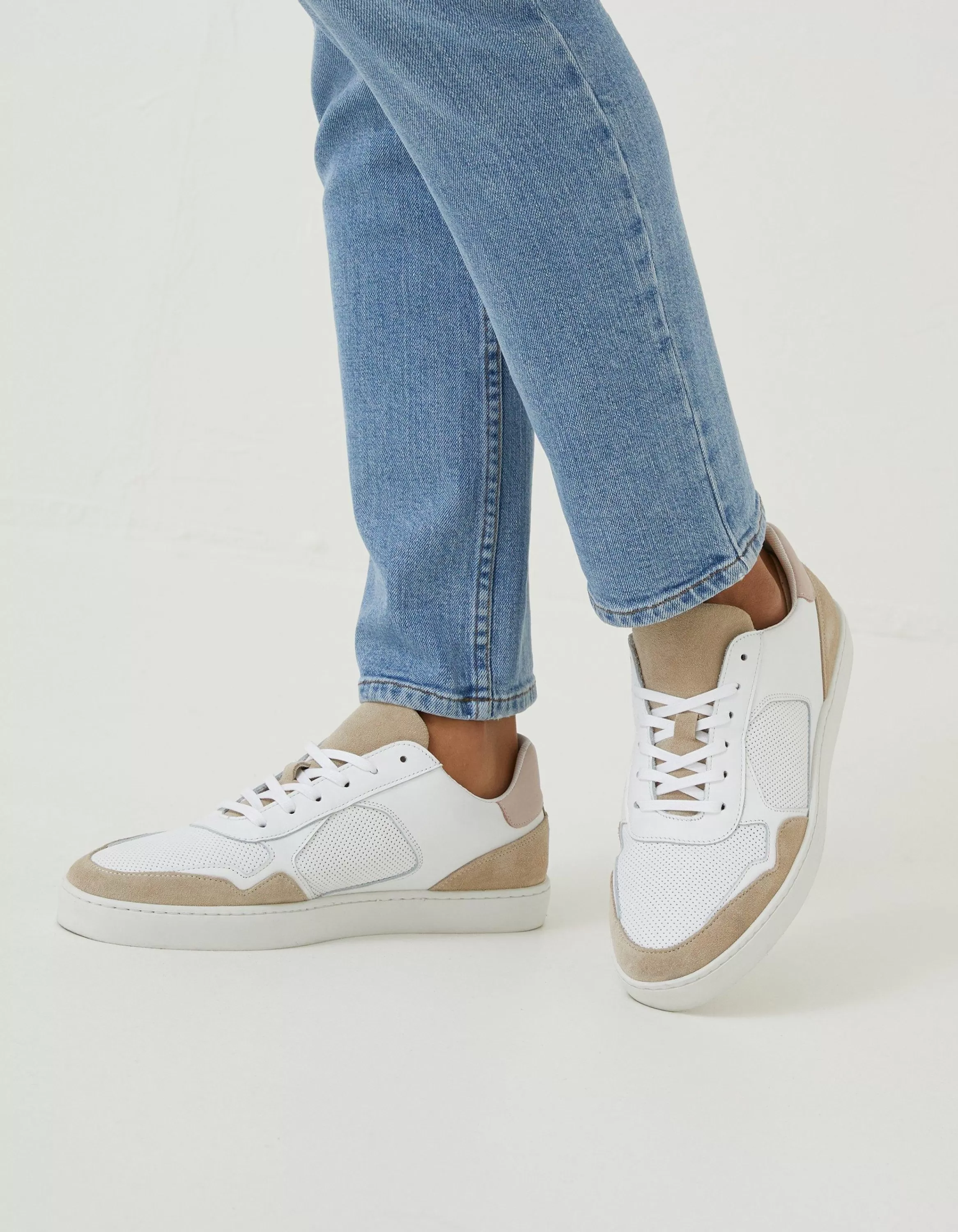 Best FatFace Keira Skater Trainers Natural