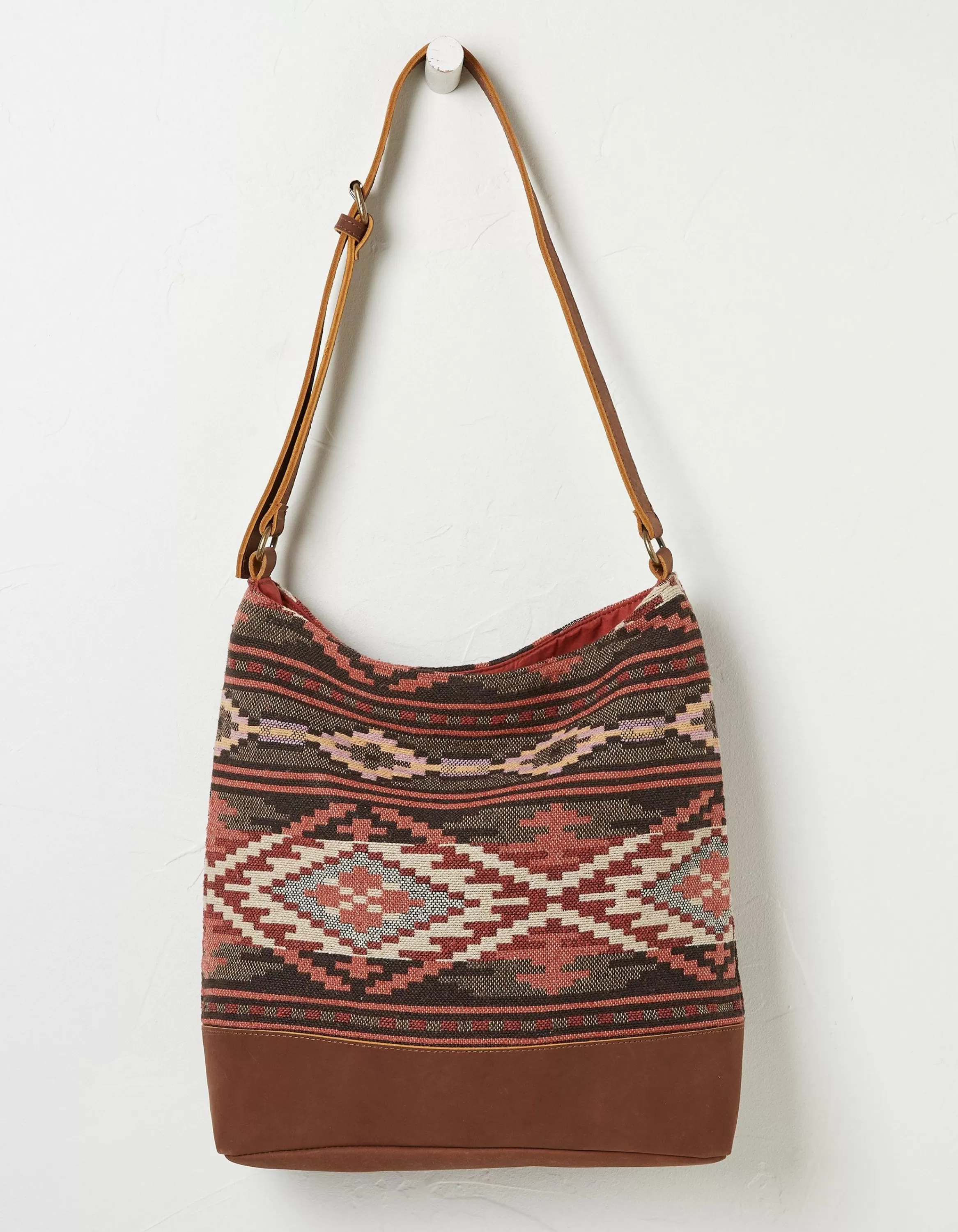 Best FatFace Leni Woven Shoulder Bag Tan