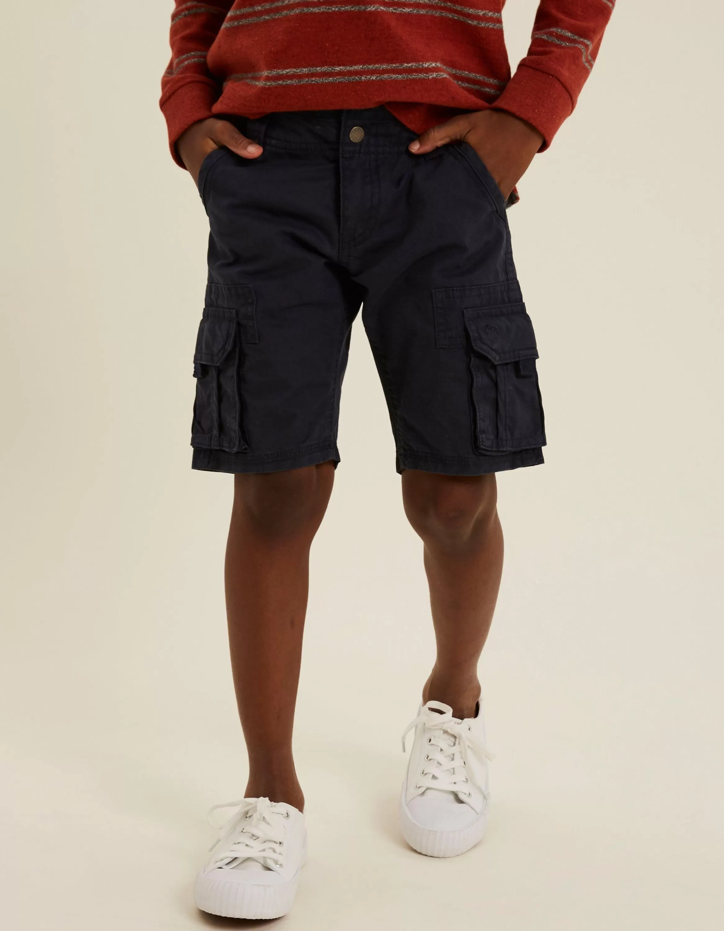 Online FatFace Lulworth Cargo Shorts Navy