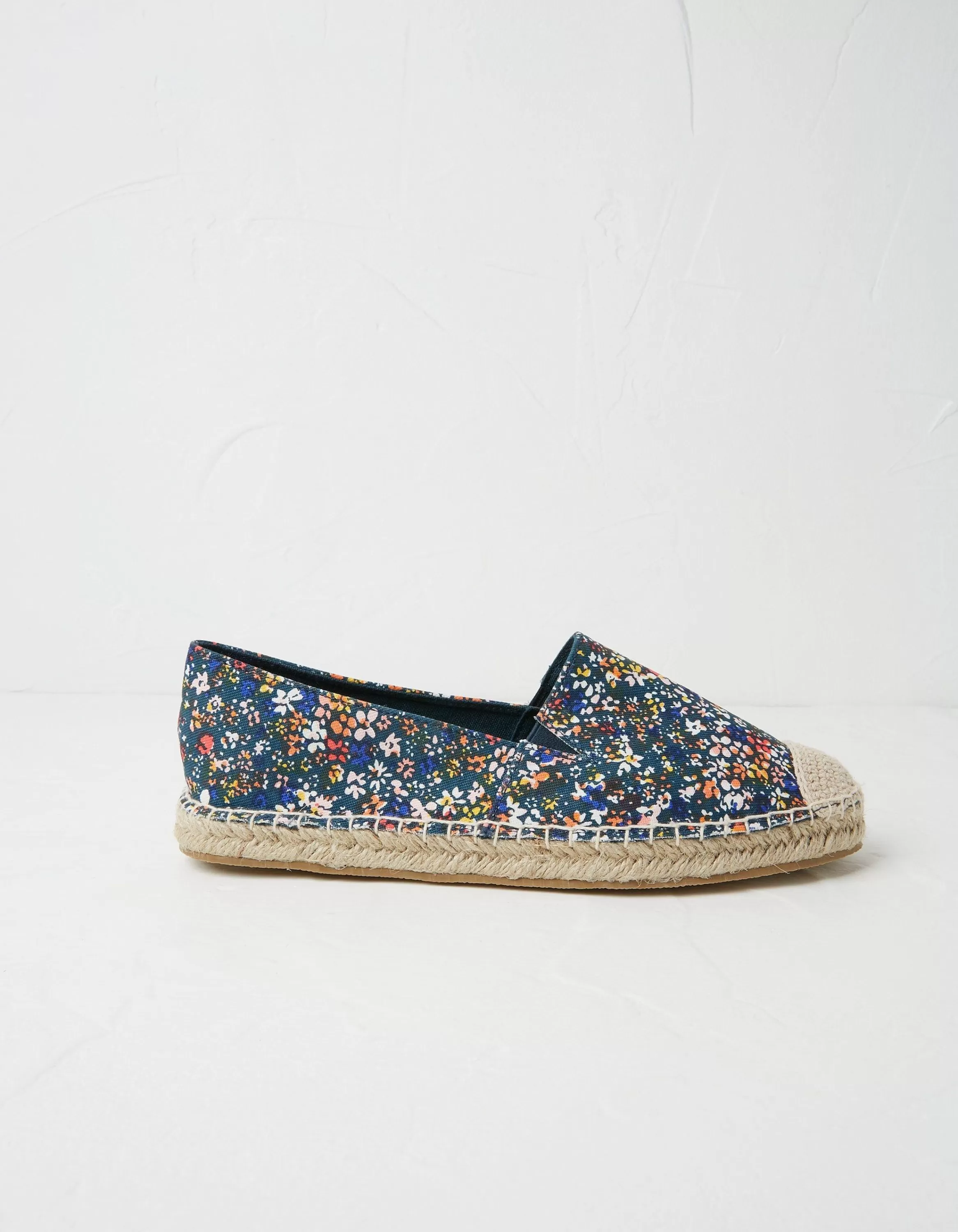 Best FatFace Maggie Printed Espadrilles Navy