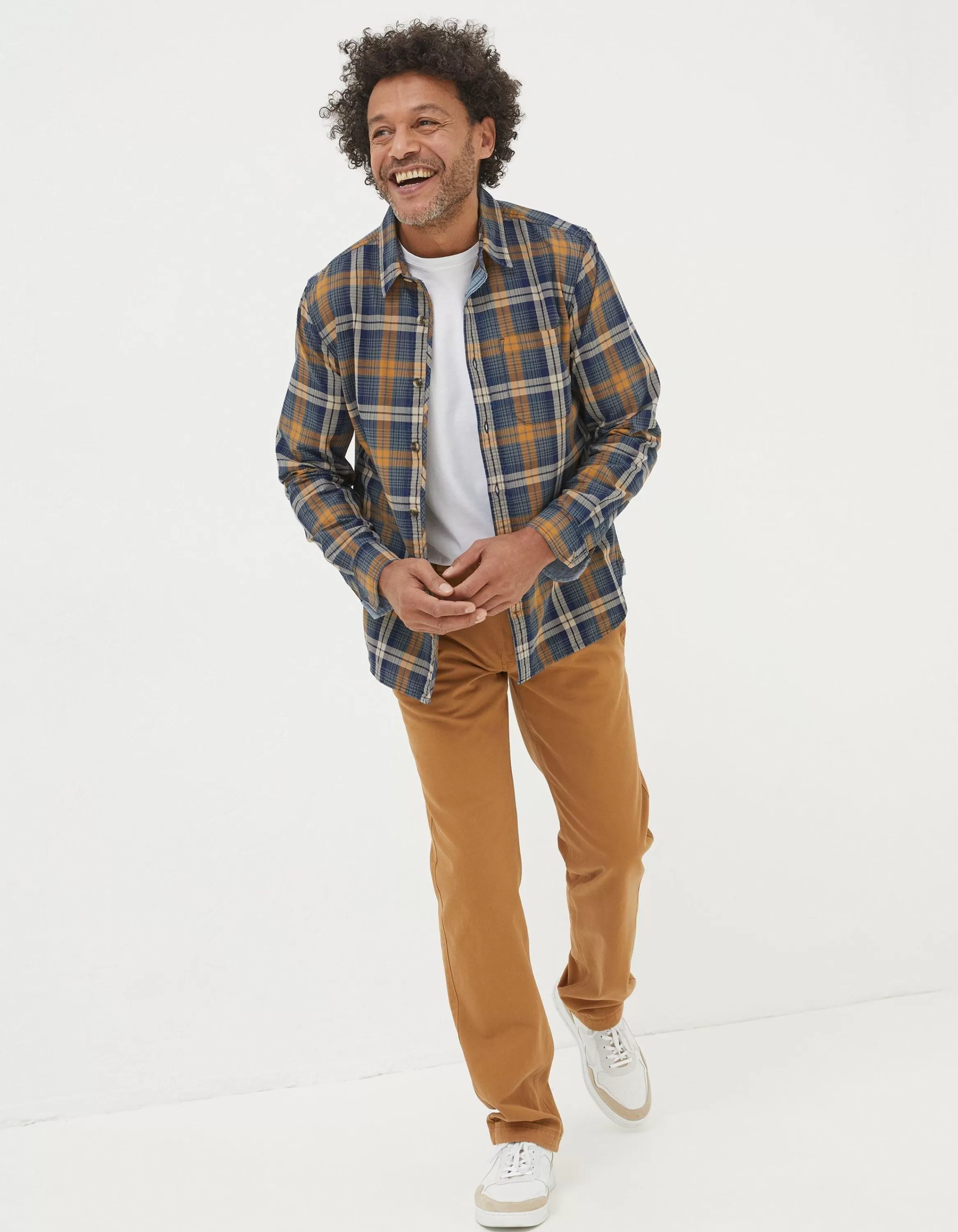 Shop FatFace Modern Coastal Chinos Tan