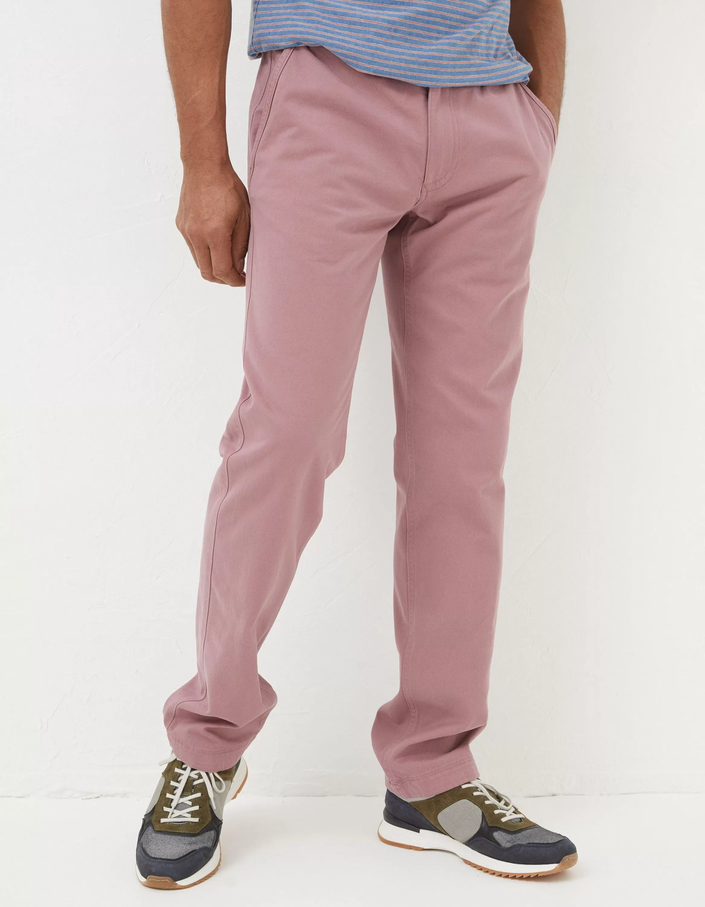 Clearance FatFace Modern Coastal Chinos Washed Pink