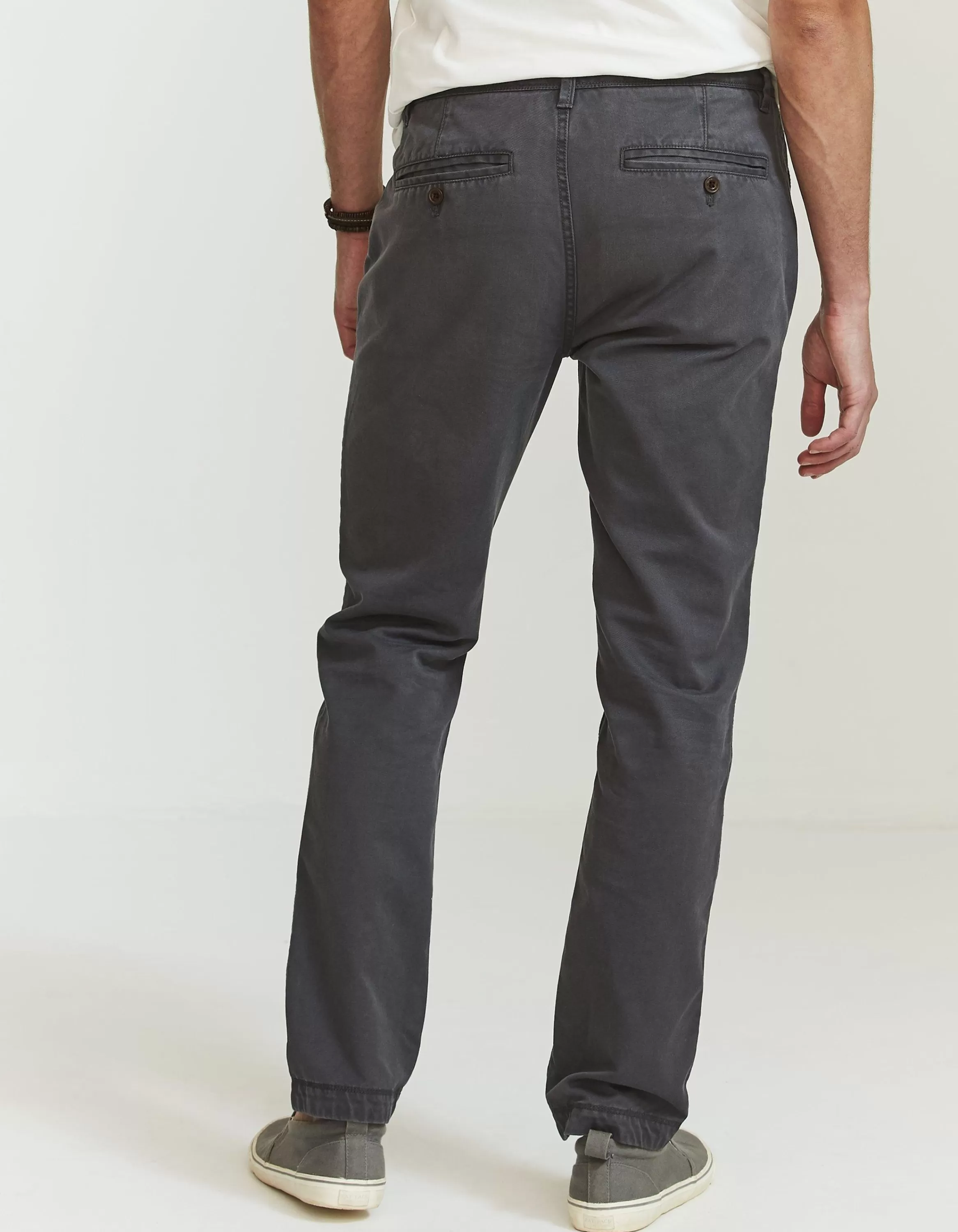 Cheap FatFace Modern Coastal Chinos Charcoal Grey