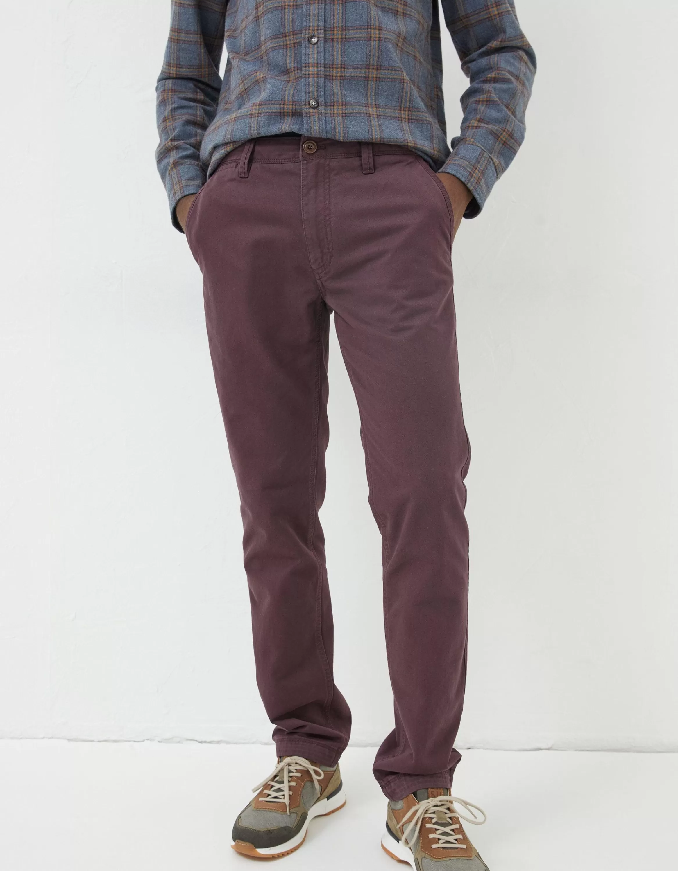 Discount FatFace Modern Coastal Chinos Plum