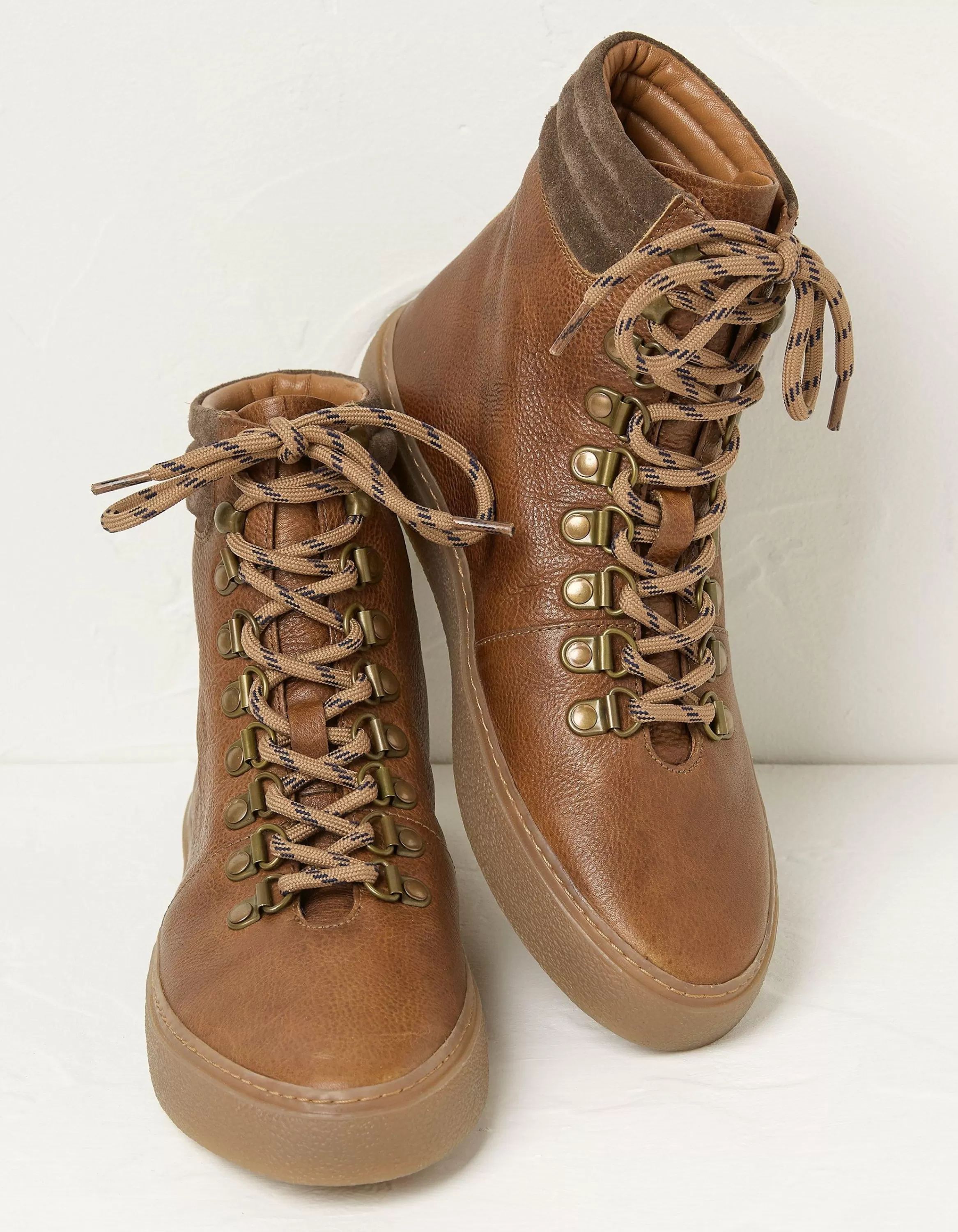 Shop FatFace Nicky Hybrid Hiker Boots Chestnut