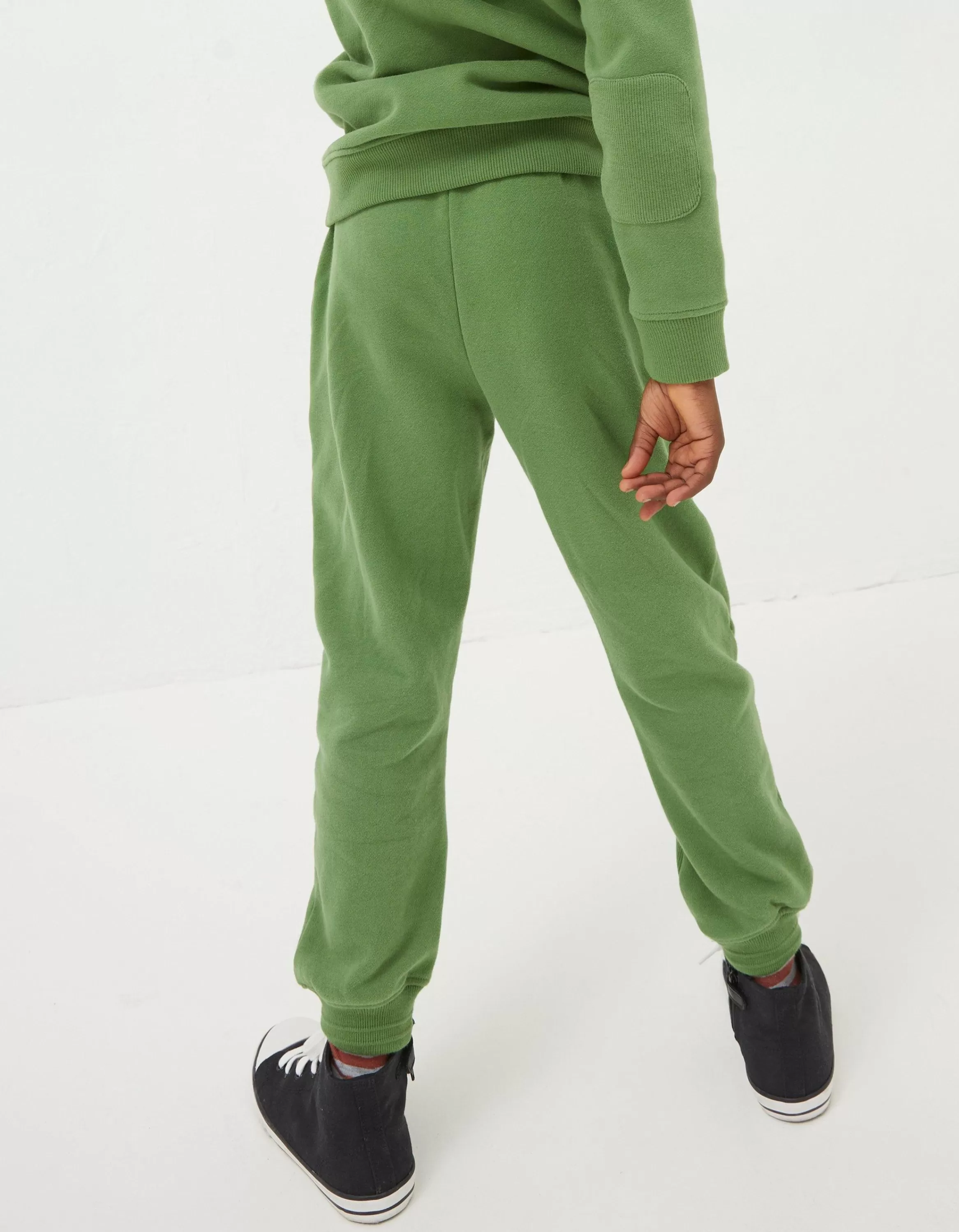 Discount FatFace Perry Panel Joggers Washed Green